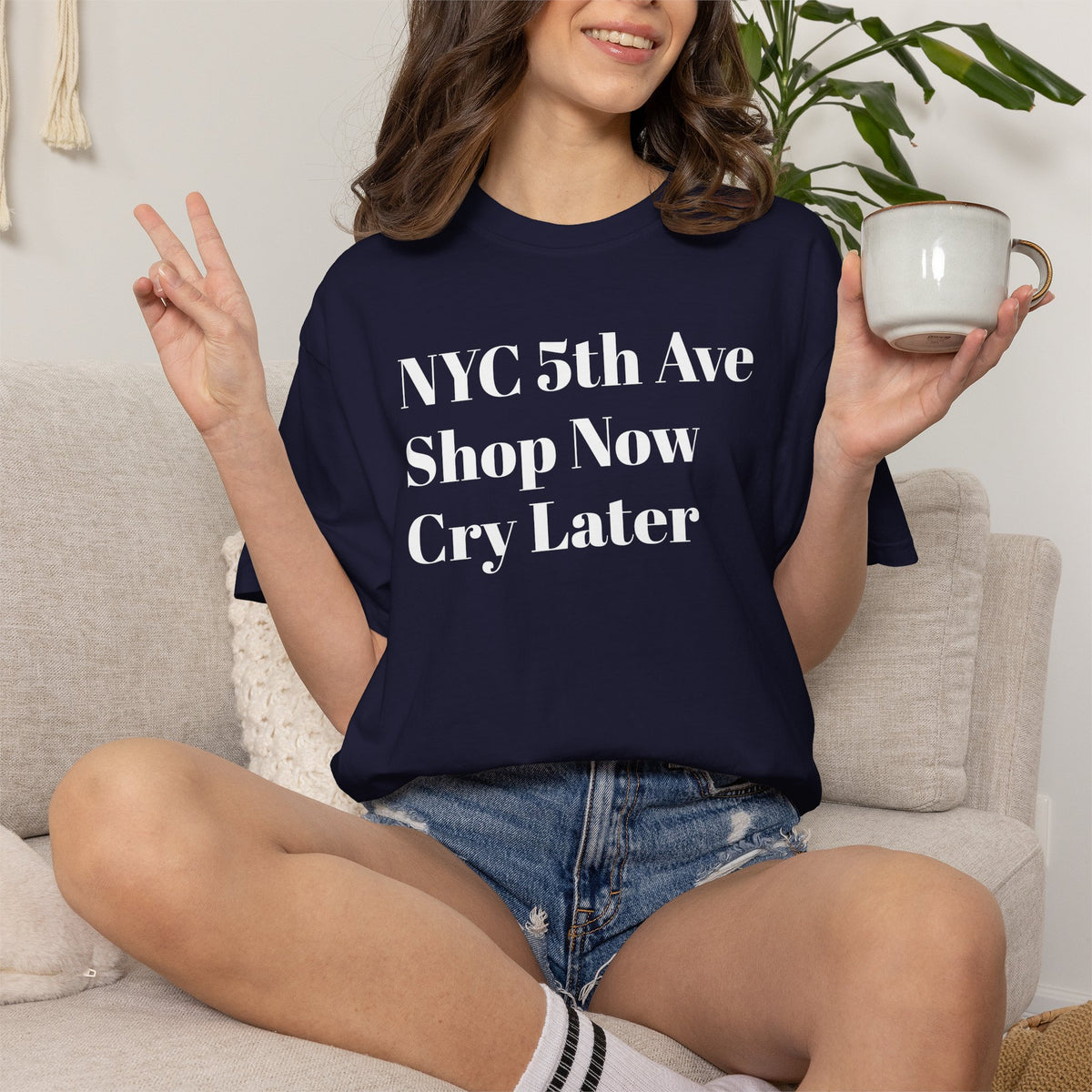 NYC 5th Avenue - Shop Now - Cry Later - Tee Later