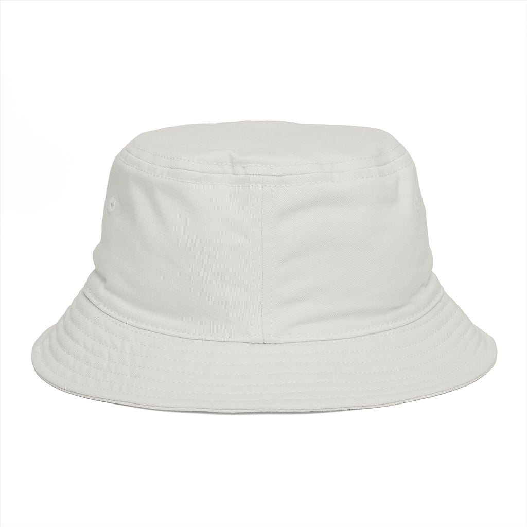 Brown Bucket Hat with Vintage Mouse Illustration – Cute Woodland Animal Sun Hat