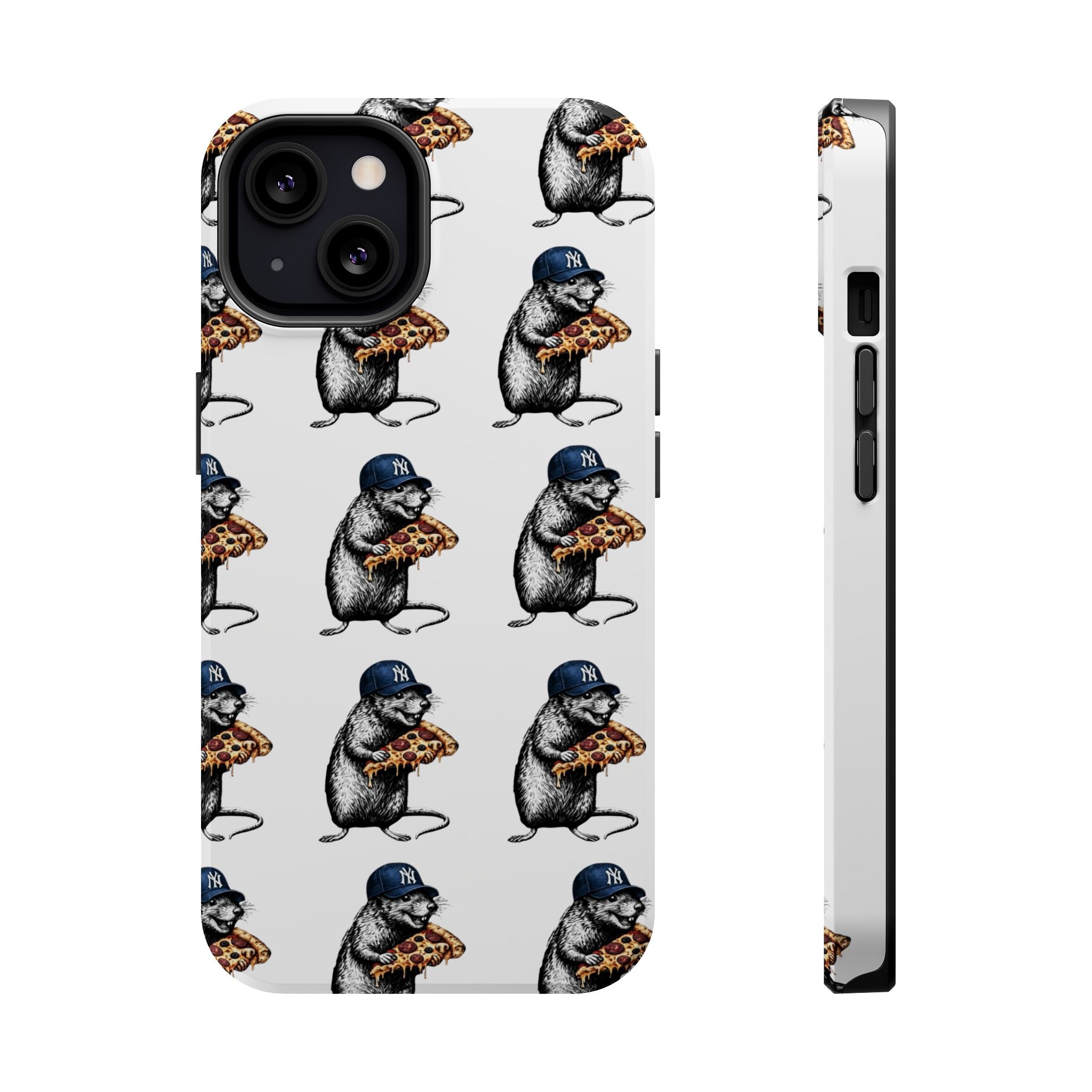 NY Pizza-Loving Rat Magnetic Phone Case