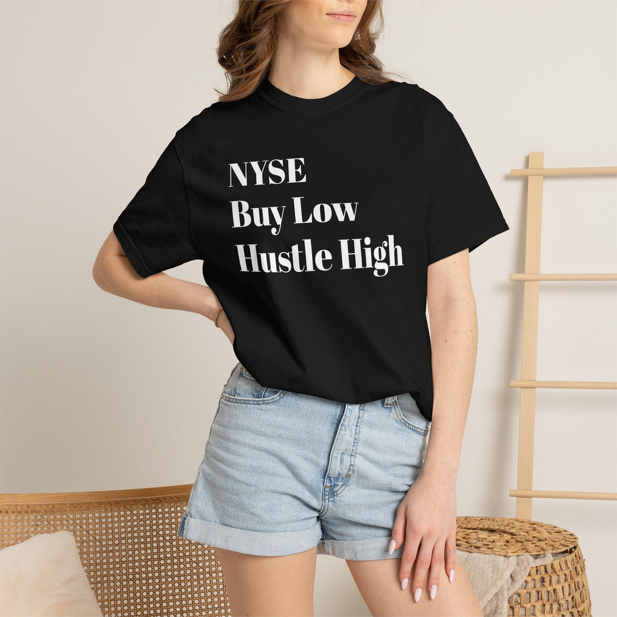 NYSE Buy Low - Hustle High - Tee Shirt