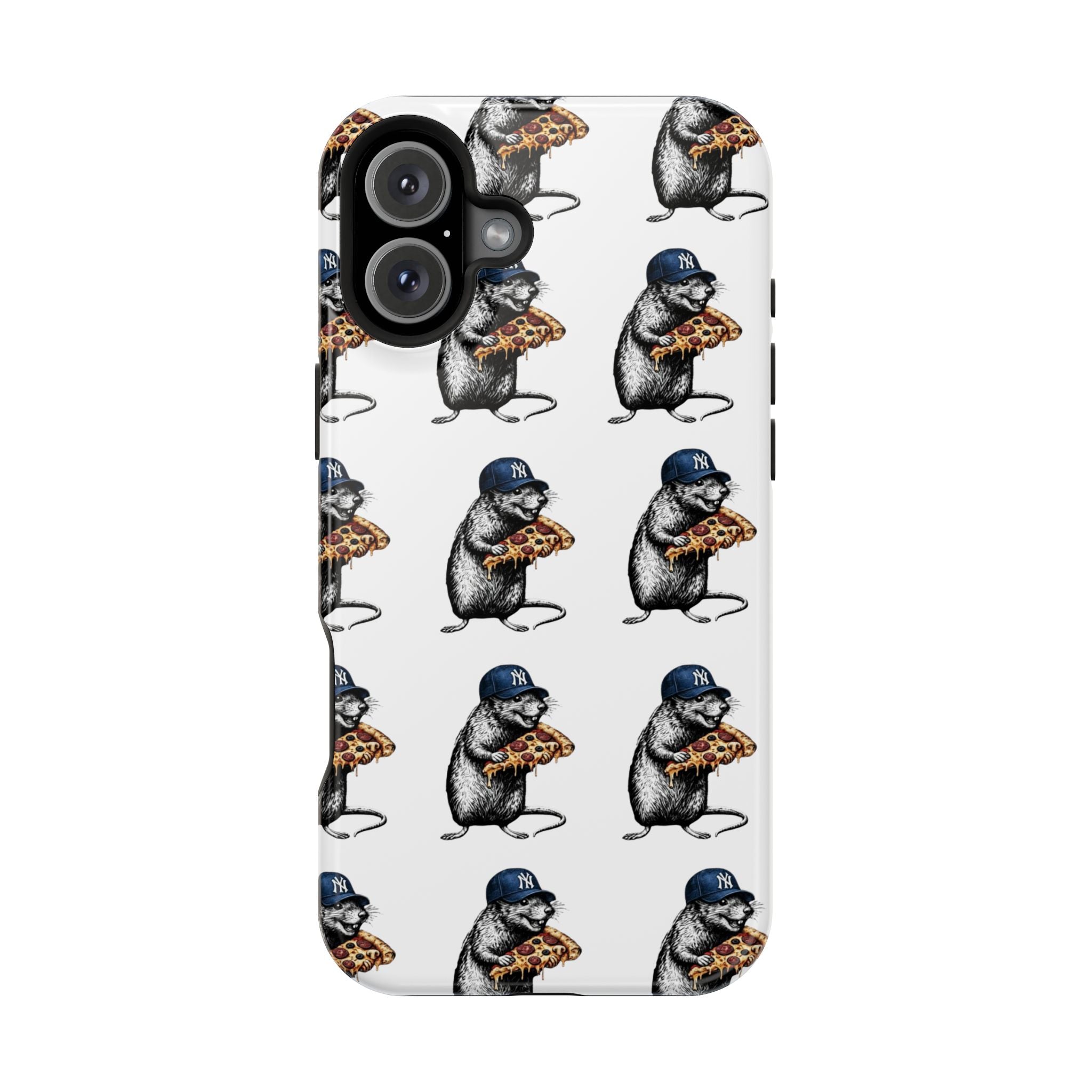NY Pizza-Loving Rat Magnetic Phone Case