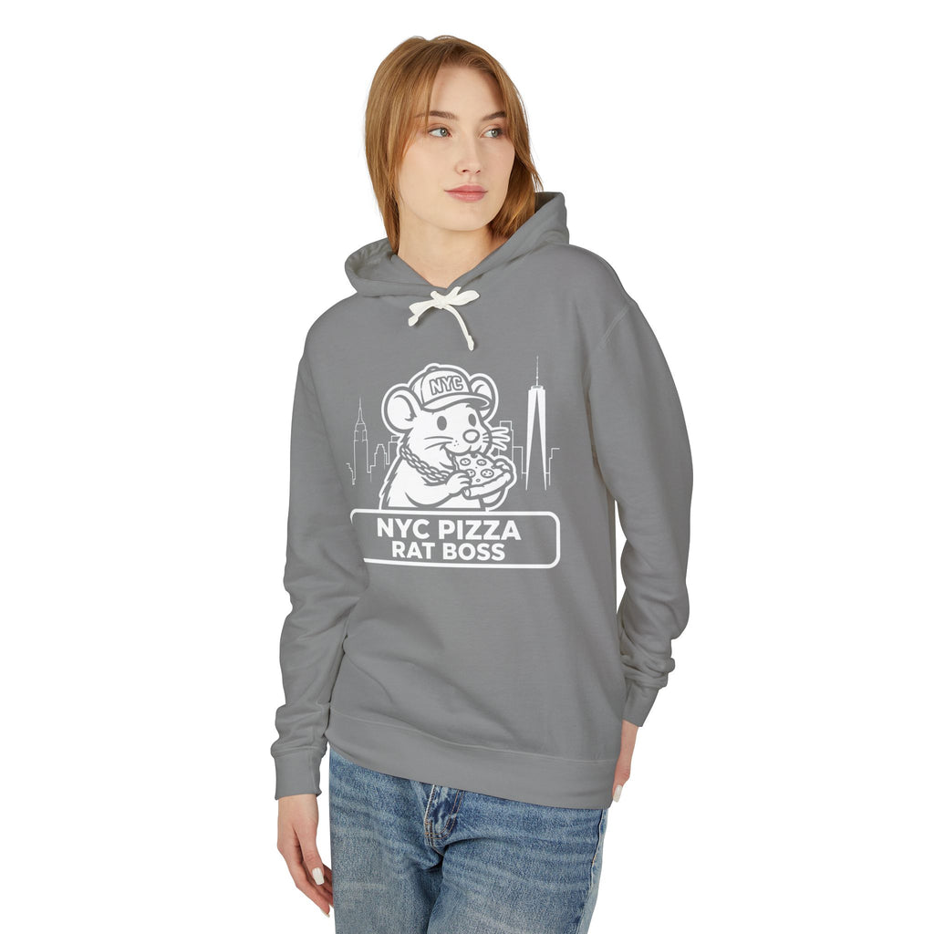 NYC Pizza Rat Boss Hoodie – Funny New York City Streetwear