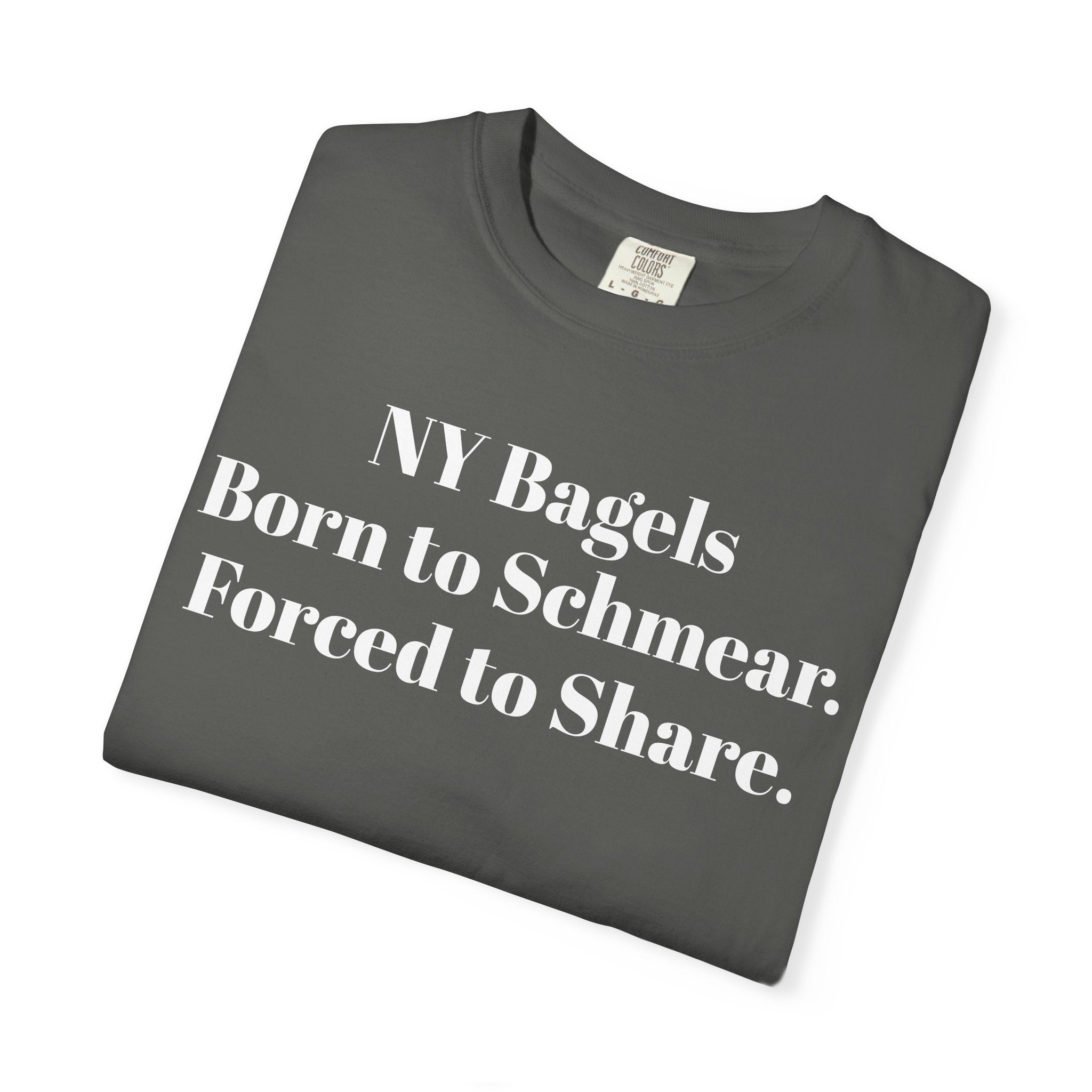 NY Bagels Born to Schmear. Forced to Share.