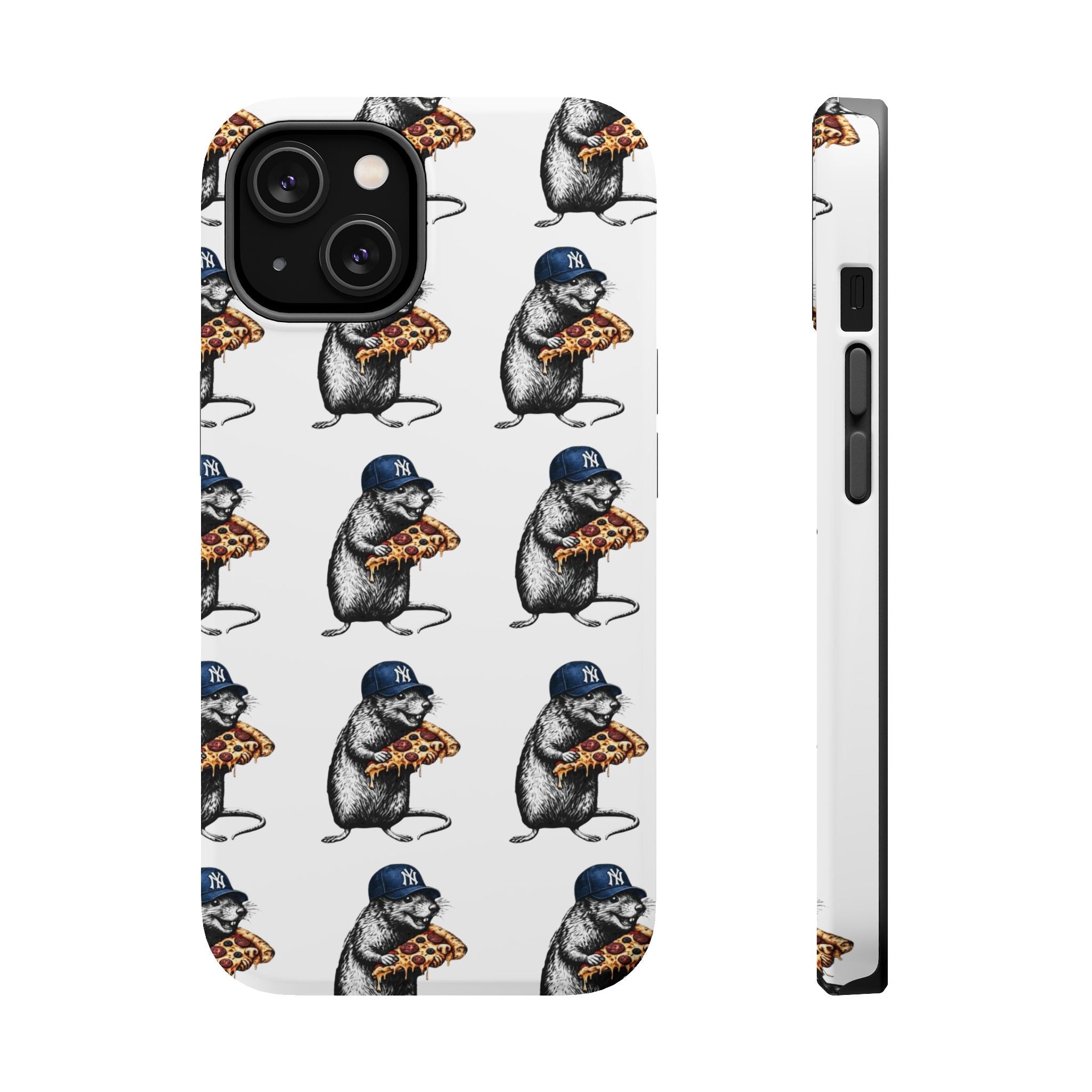 NY Pizza-Loving Rat Magnetic Phone Case