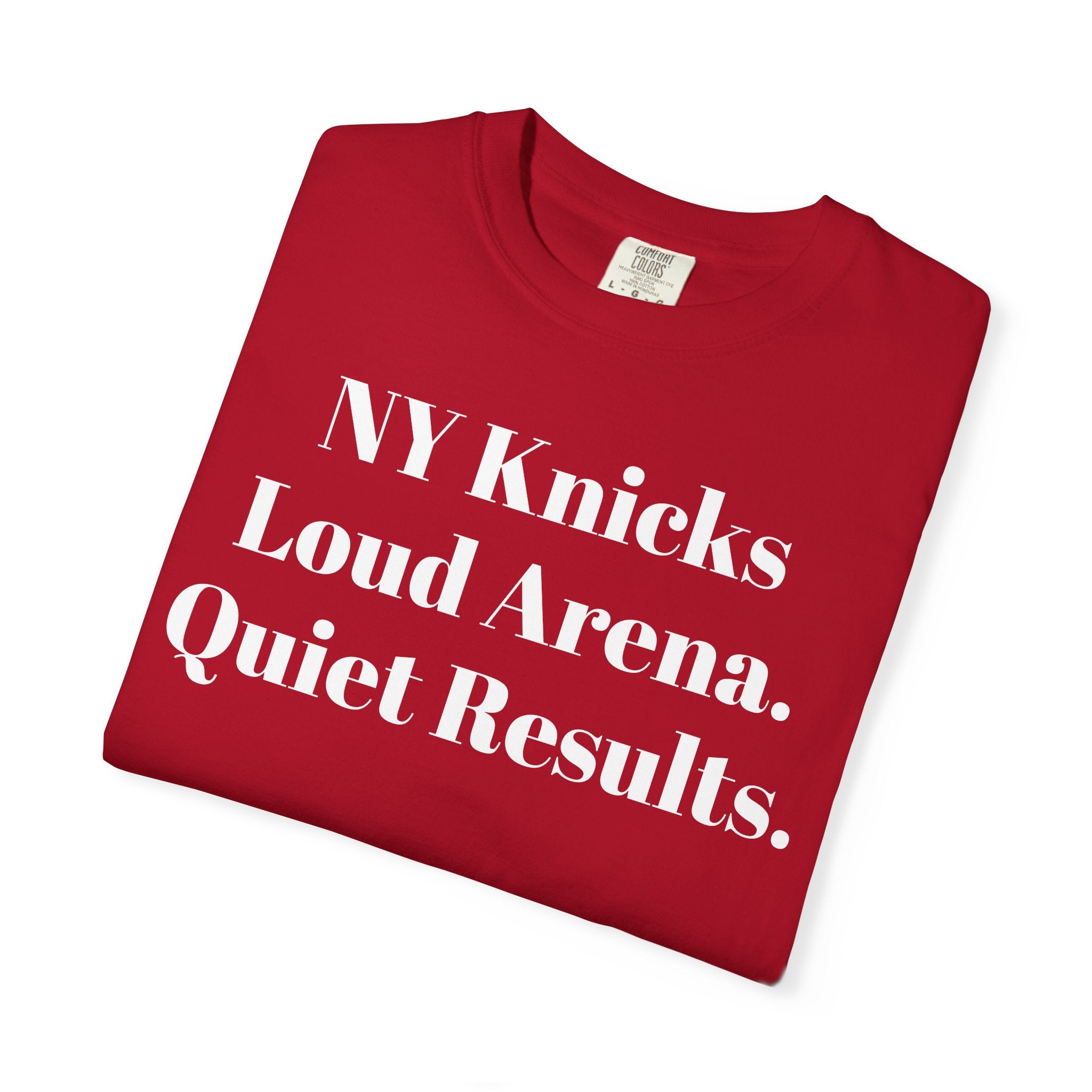NY Knicks. Loud Arena. Quiet Results.