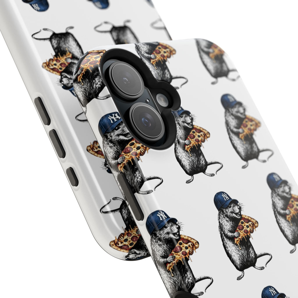 NY Pizza-Loving Rat Magnetic Phone Case