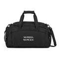 Gym Bag — 'No Pizza No Peace' Workout Duffle Bag