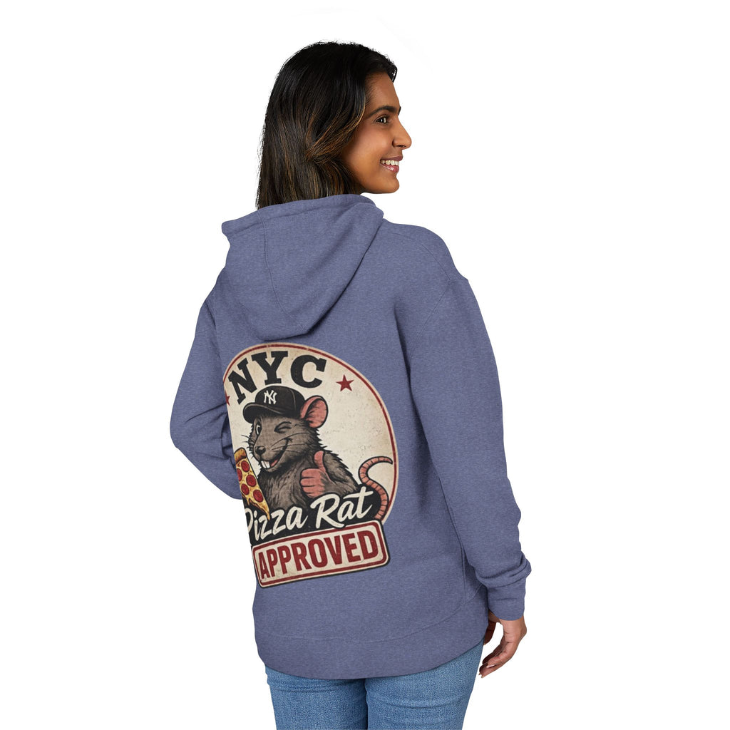 Hoodie — NYC "Pizza Rat Approved" Graphic Hoodie (Where the Rats Eat Better)