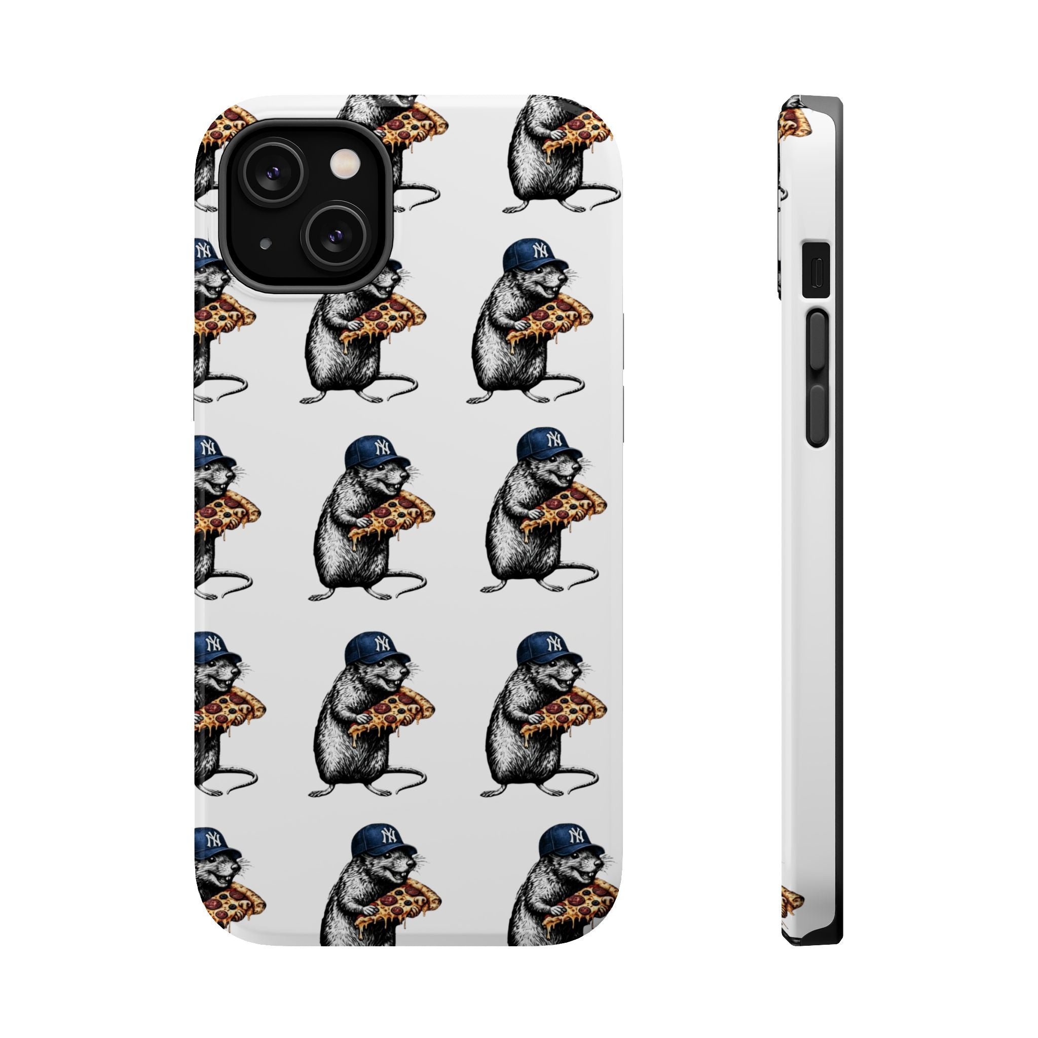NY Pizza-Loving Rat Magnetic Phone Case