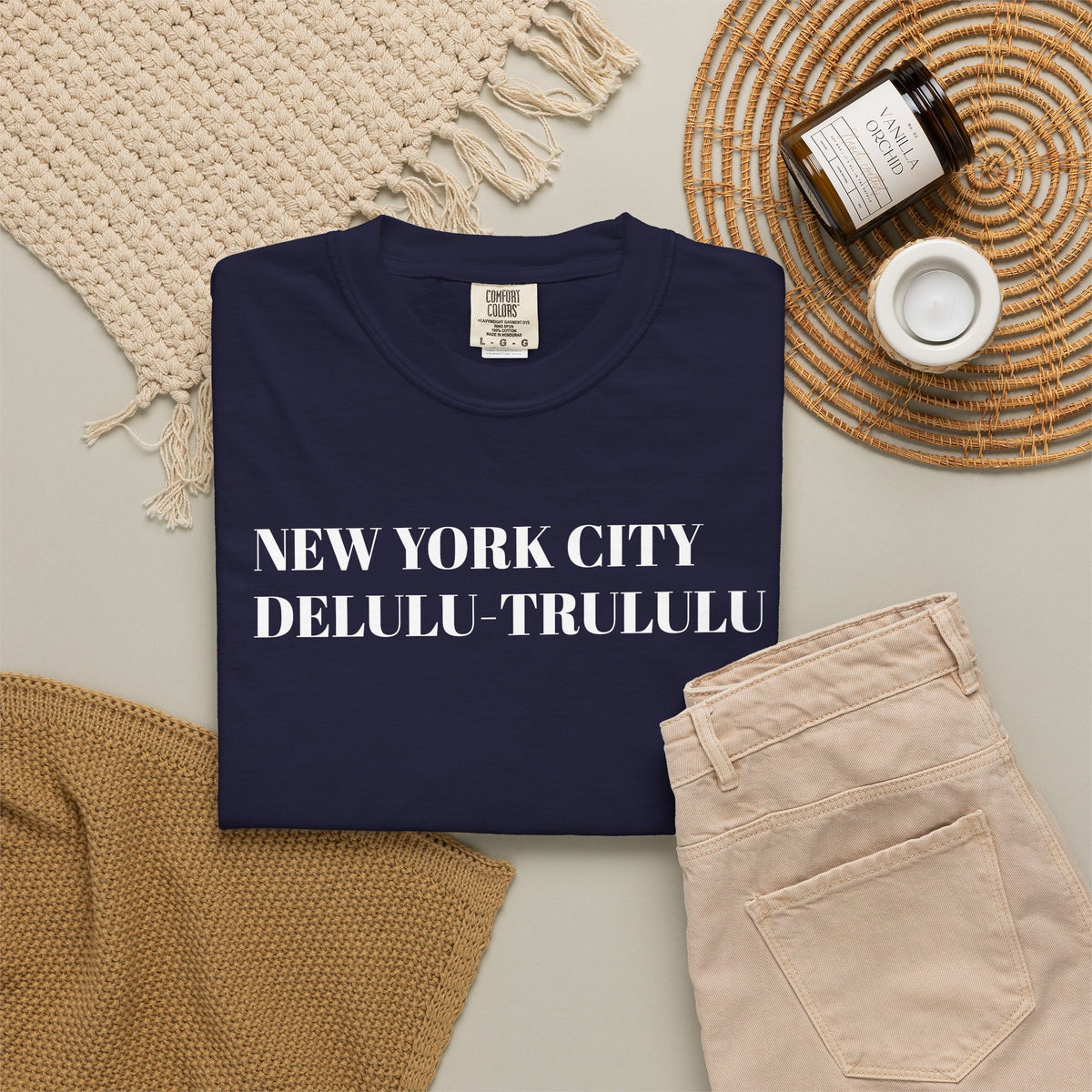 New York City. Delulu-Trululu. Tee Shirt