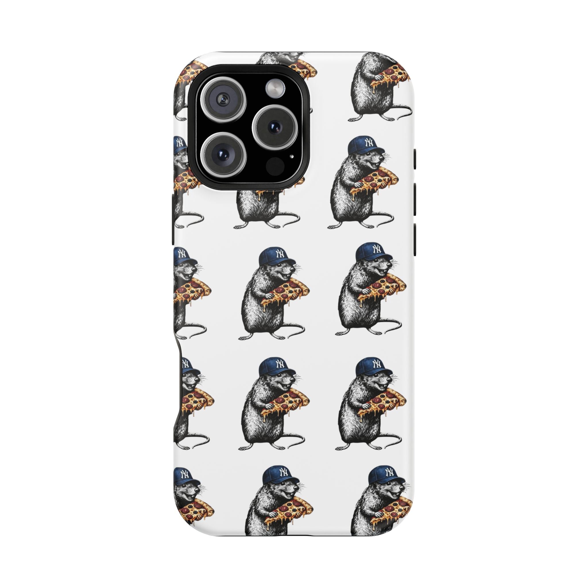 NY Pizza-Loving Rat Magnetic Phone Case