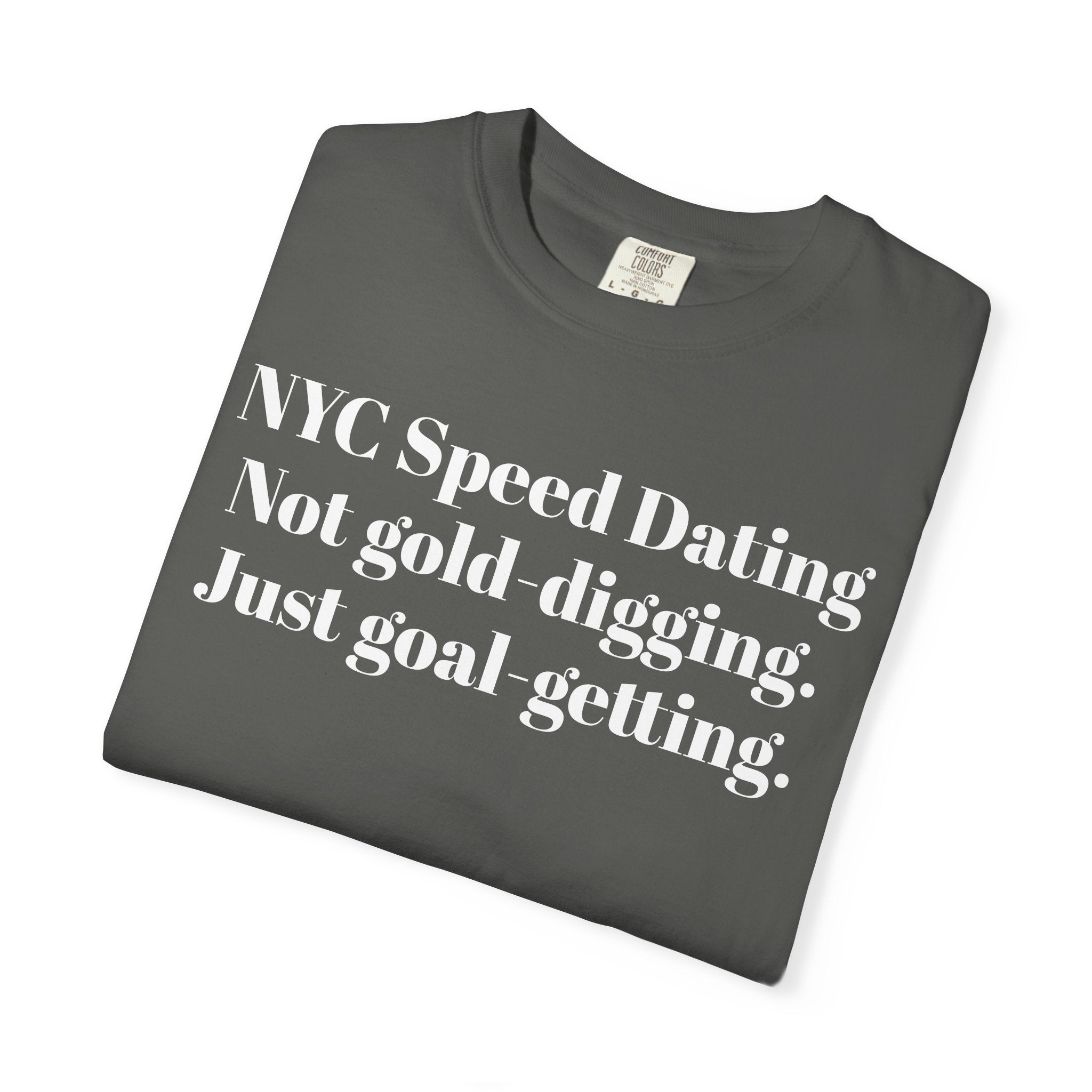 NYC Speed Dating Not gold-digging. Just goal-getting.