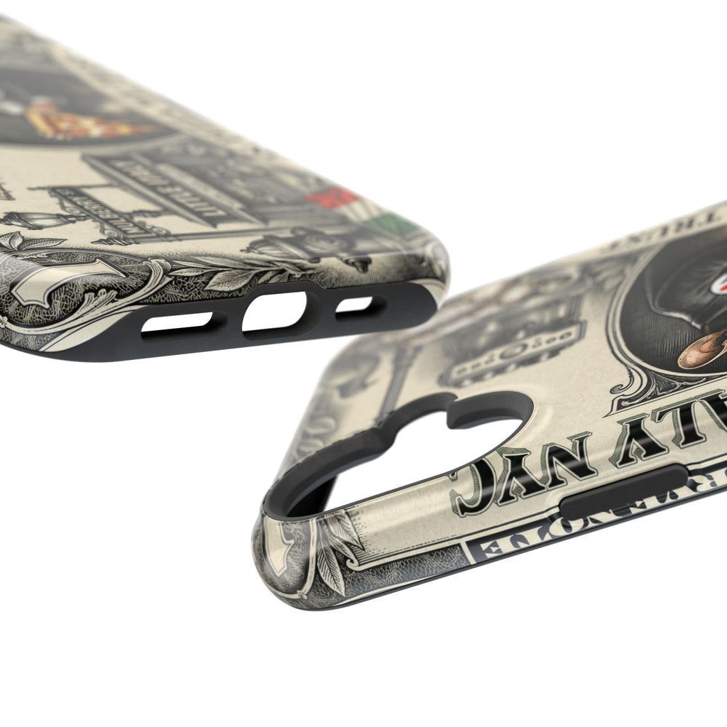 Little Italy NY Phone Case — 'In Pizza We Trust' Italy Rat Art Magnetic Impact-Resistant Case