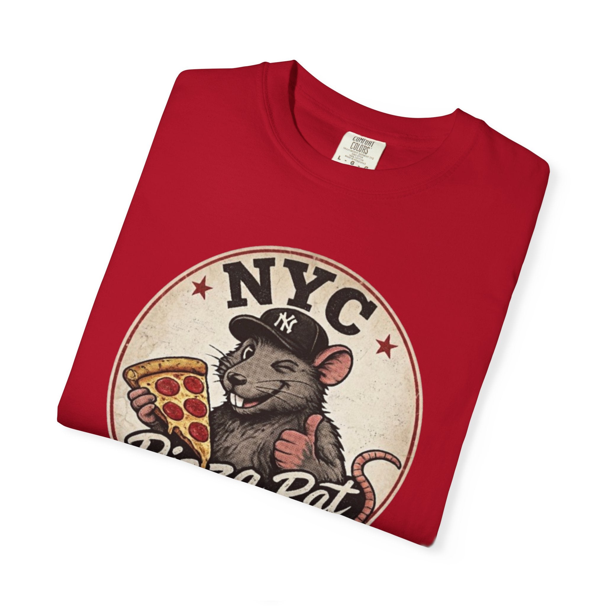 Pizza Rat Approved T-Shirt — NYC Vintage Pizza Lover Tee