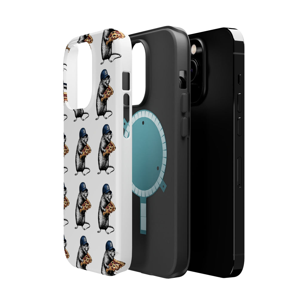 NY Pizza-Loving Rat Magnetic Phone Case