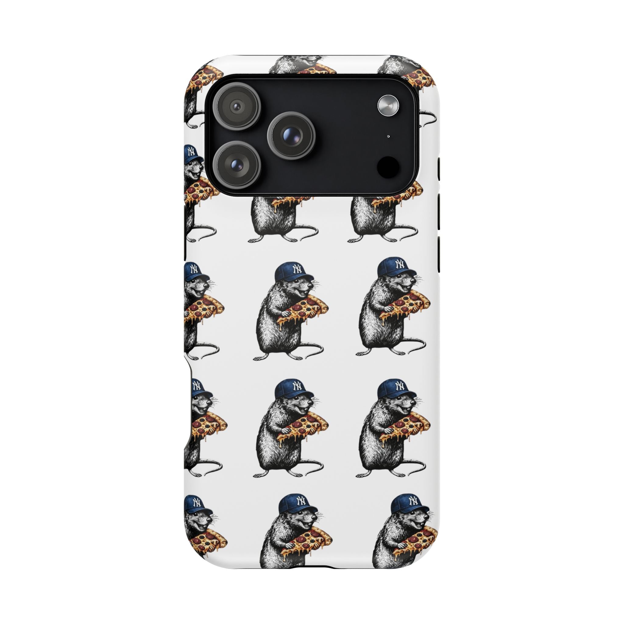 NY Pizza-Loving Rat Magnetic Phone Case
