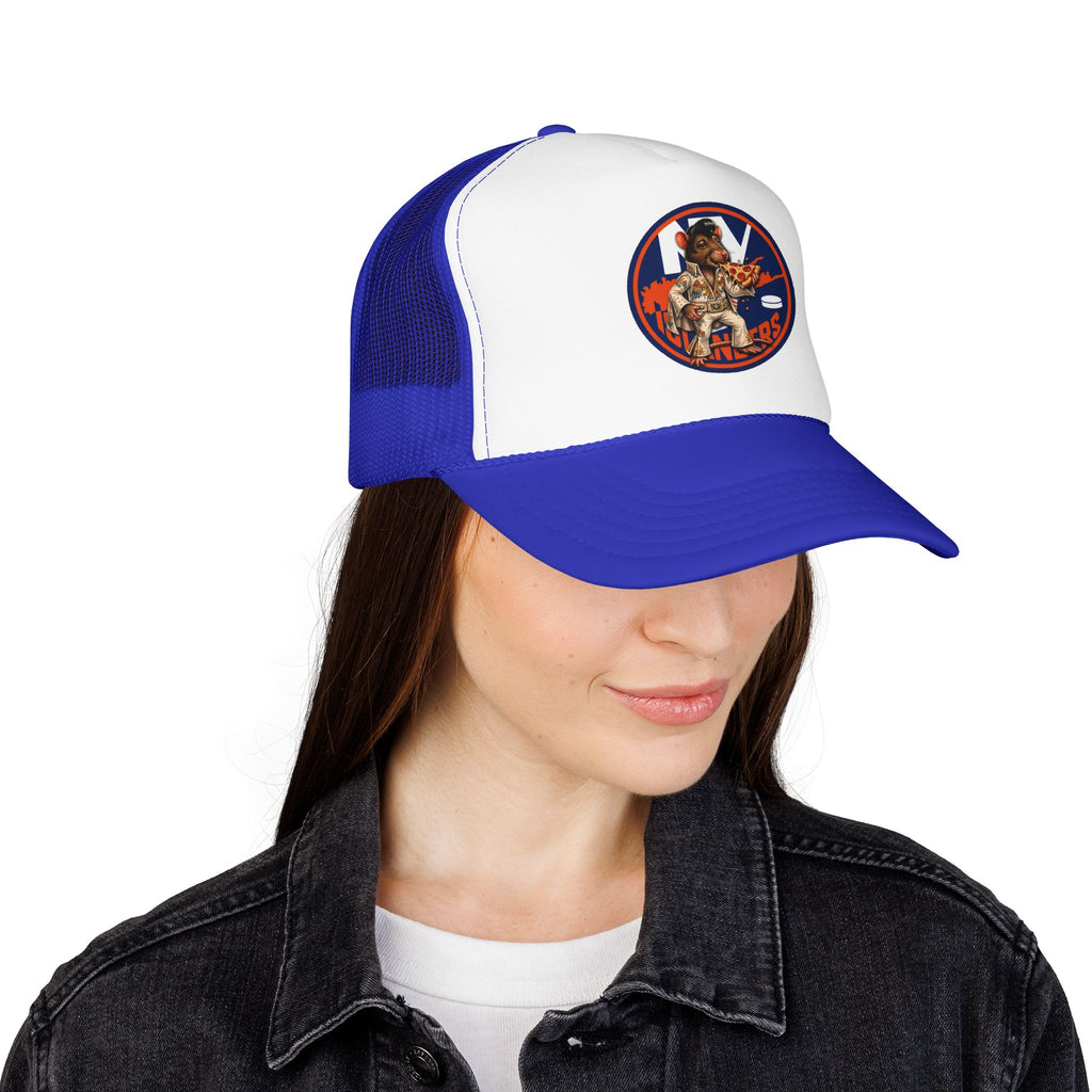 Vintage Island Monsters Trucker Hat - Retro Surf Creature Foam Cap