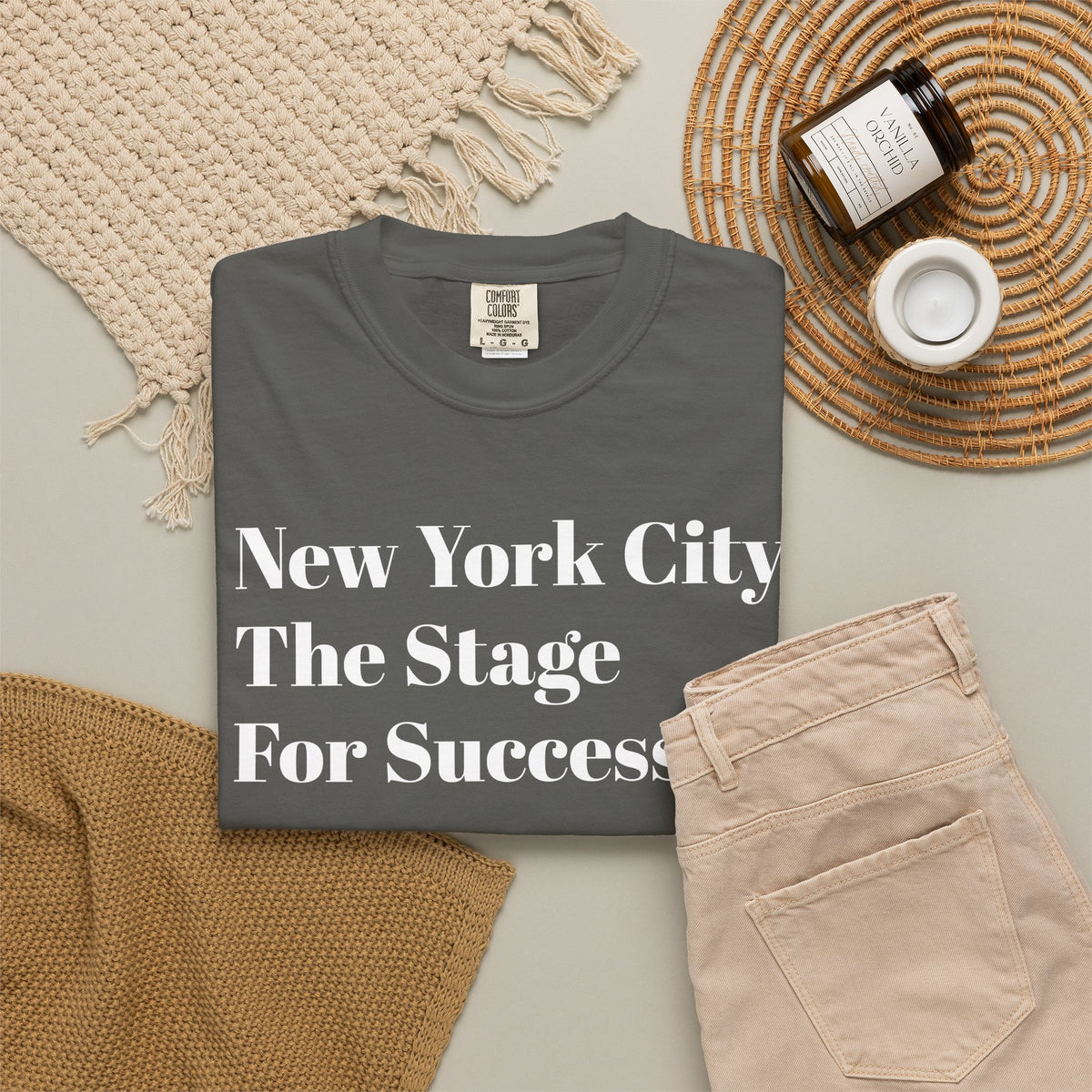 New York City - The Stage - For Success - Tee Shirt