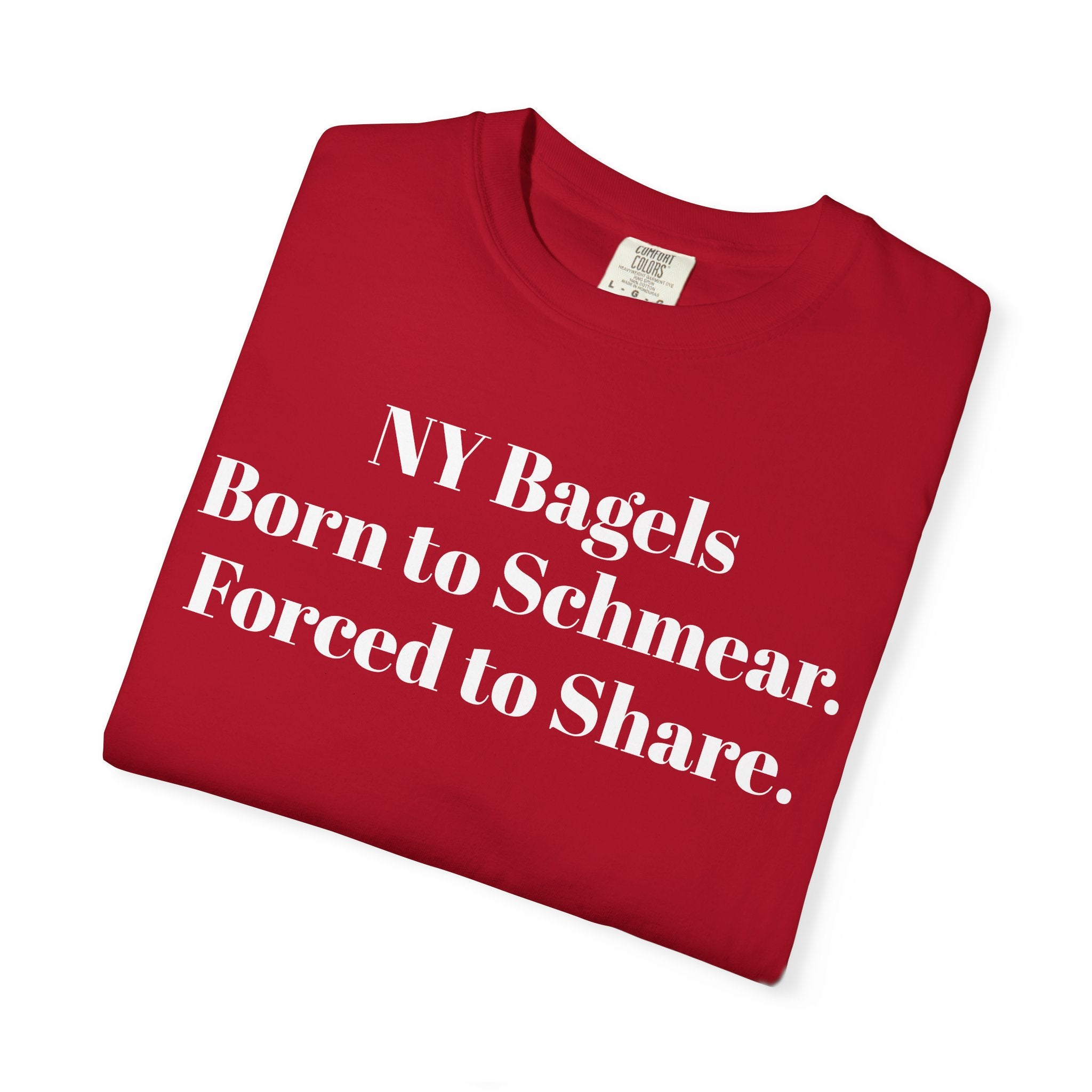 NY Bagels Born to Schmear. Forced to Share.