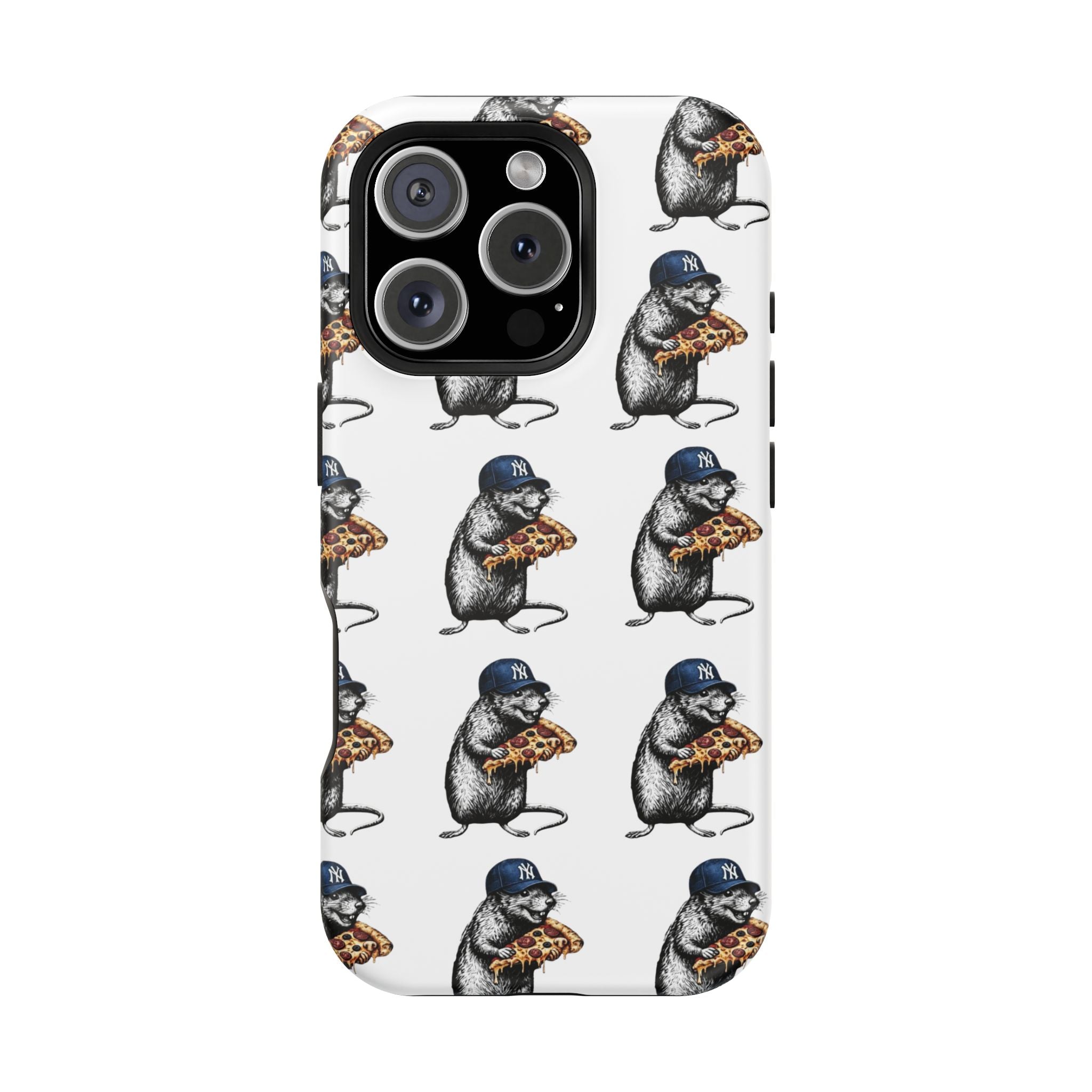 NY Pizza-Loving Rat Magnetic Phone Case