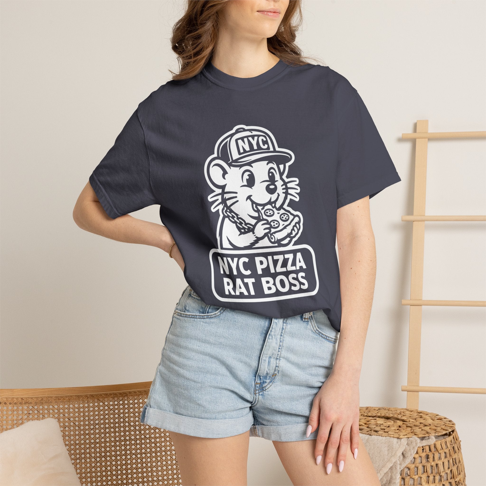 NYC Pizza Rat Boss T-Shirt