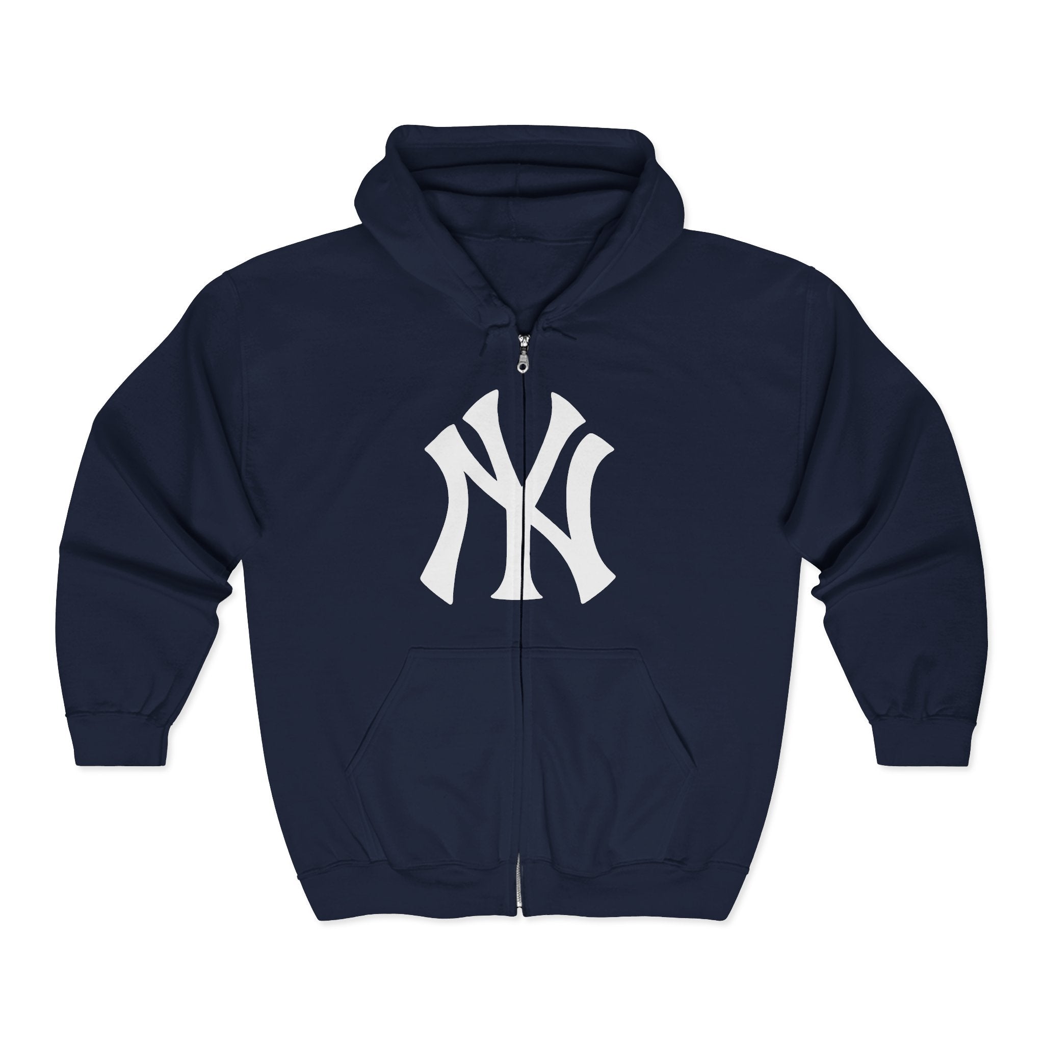 NYC Pizza Rat Zip Hoodie — Pizza Rat Graphic Full-Zip Sweatshirt
