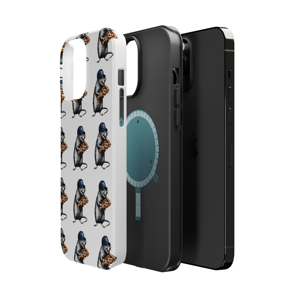 NY Pizza-Loving Rat Magnetic Phone Case