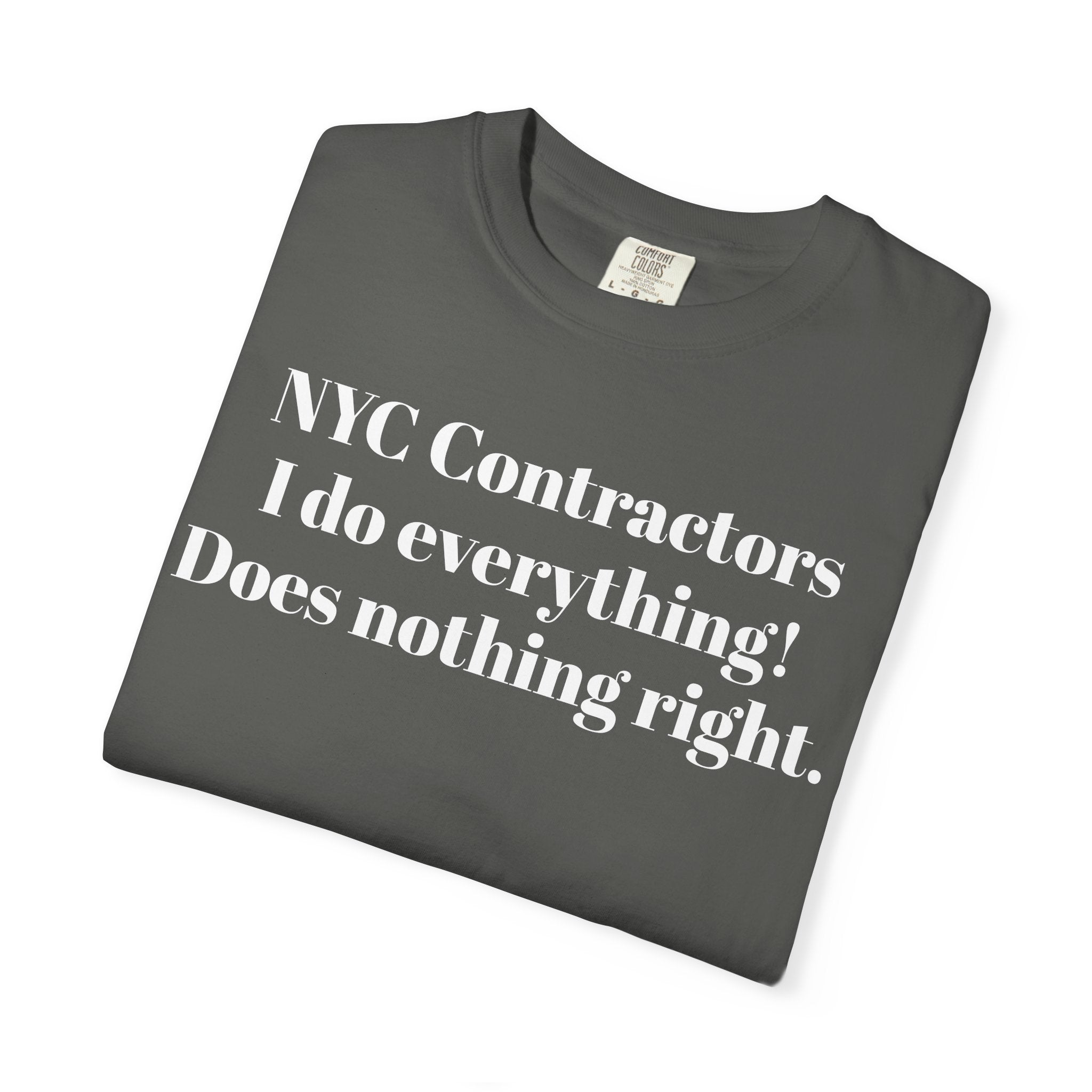 NYC Contractors I do everything! Does nothing right.