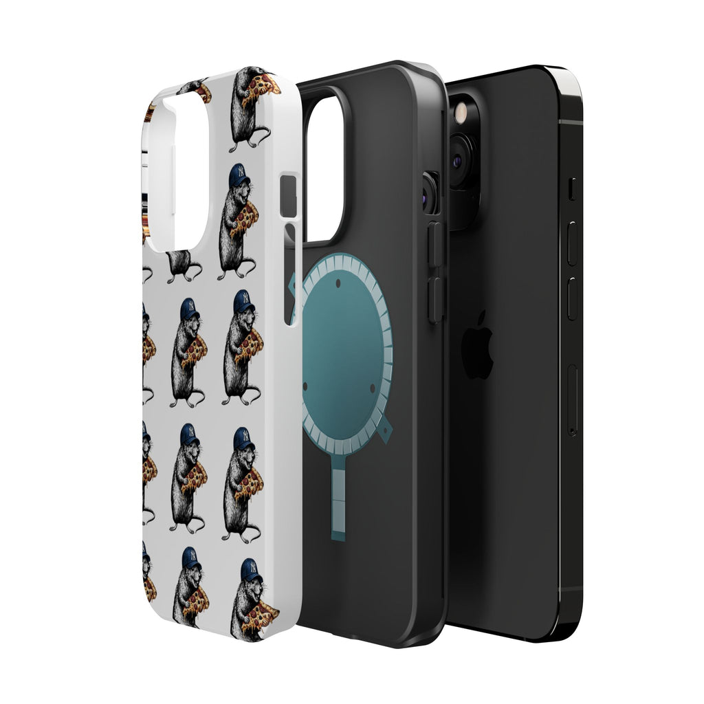 NY Pizza-Loving Rat Magnetic Phone Case