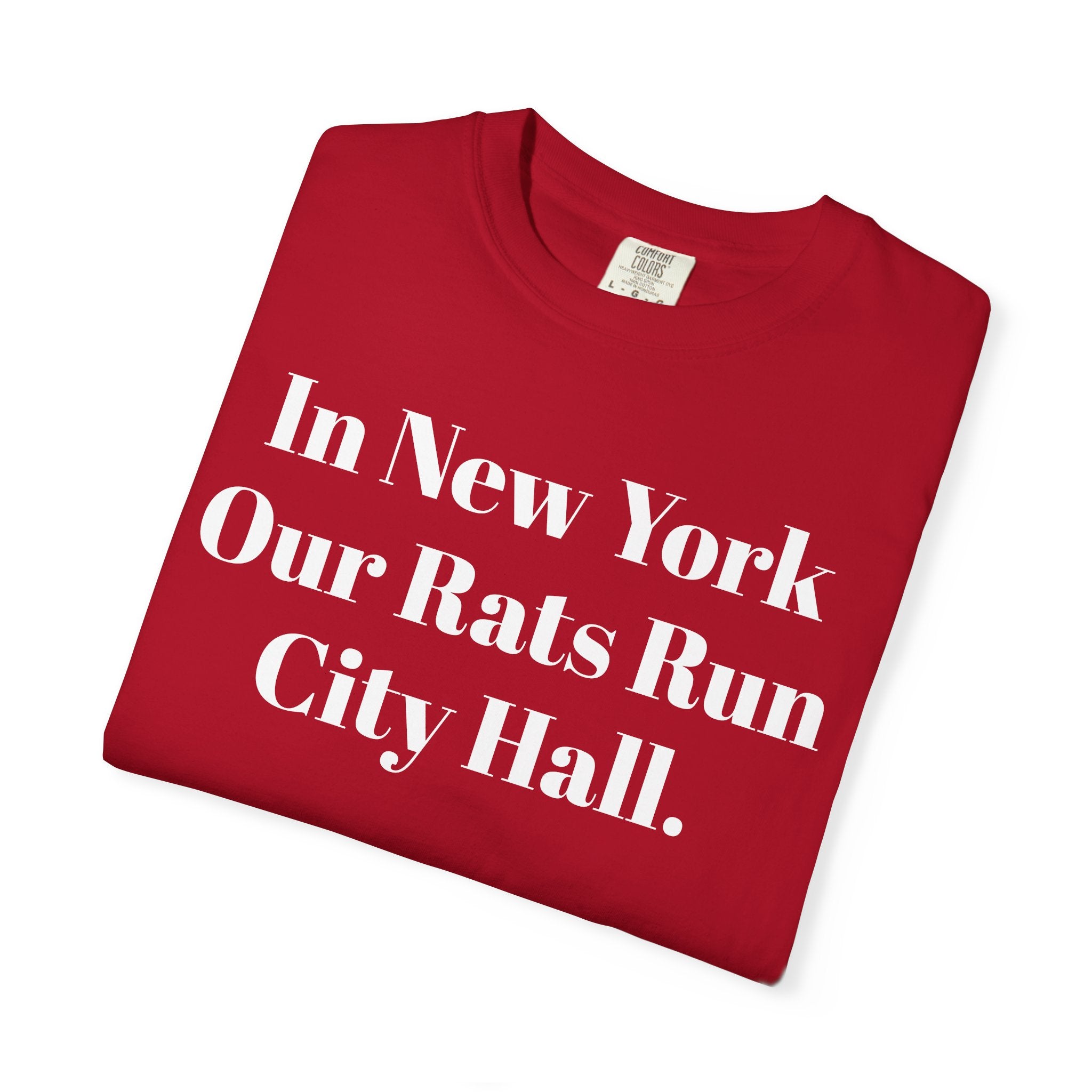In New York Our Rats Run City Hall.