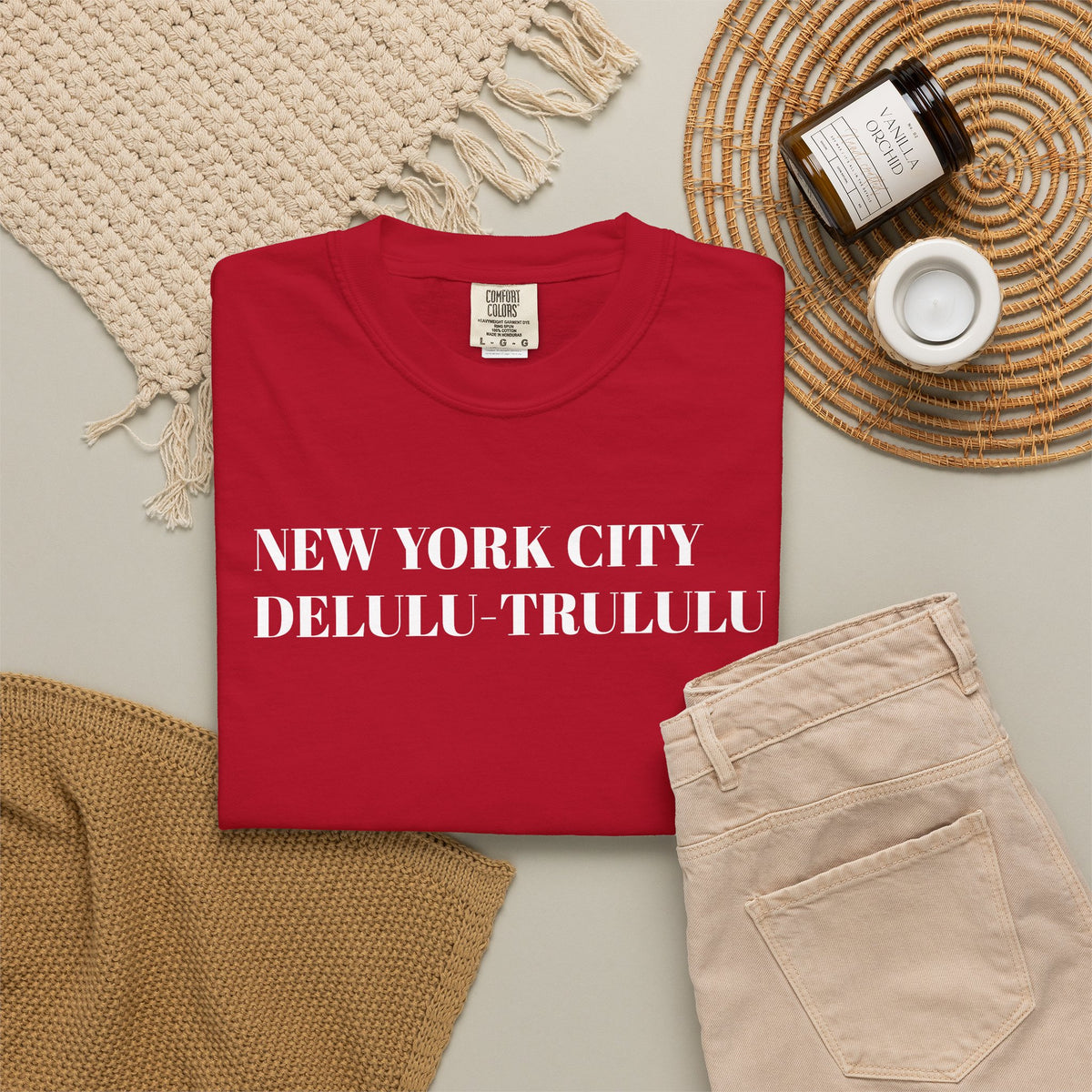 New York City. Delulu-Trululu. Tee Shirt