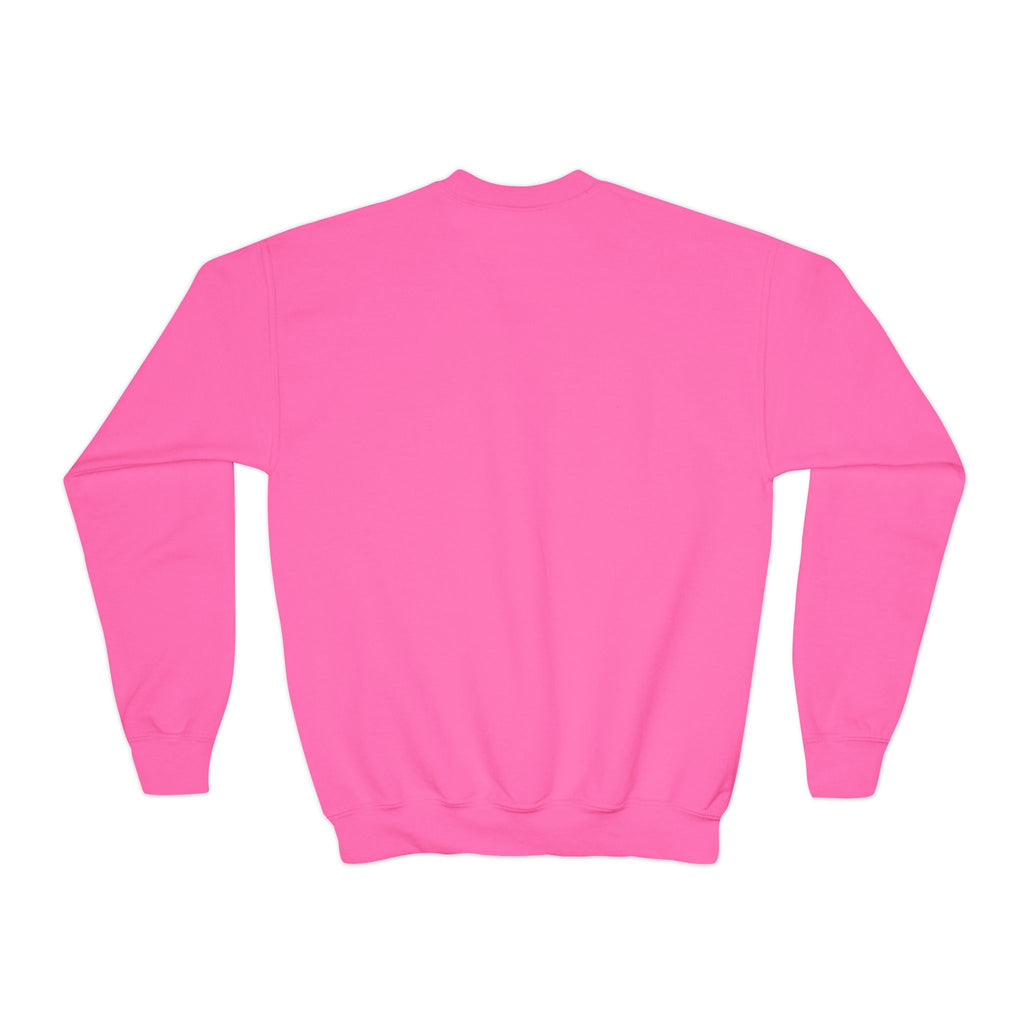Youth Crewneck Sweatshirt — Vintage Explorer NY Rat Graphic