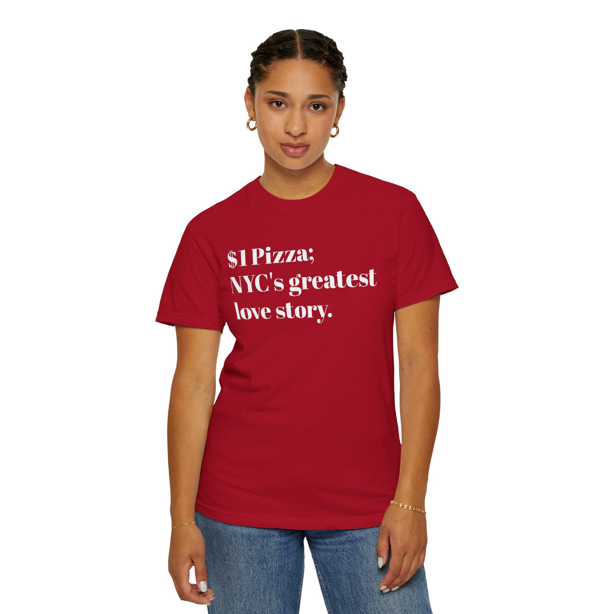 $1 Pizza - NYC's Greatest - Love Story - Tee Shirt