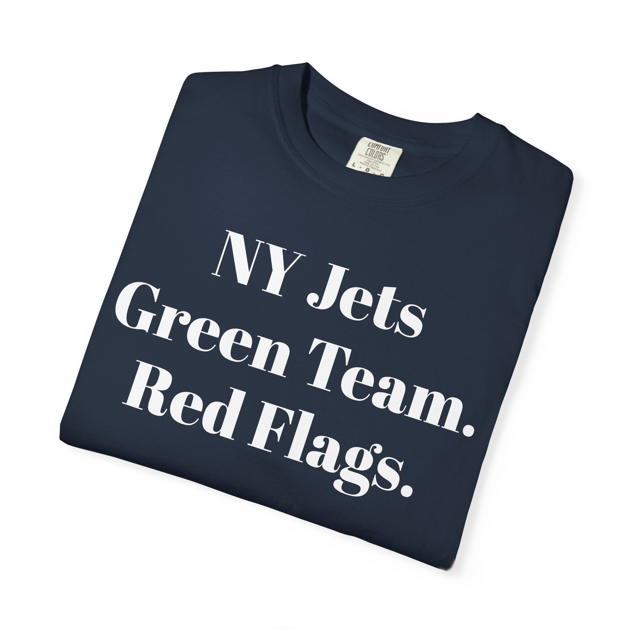 NY Jets Green Team. Red Flags.