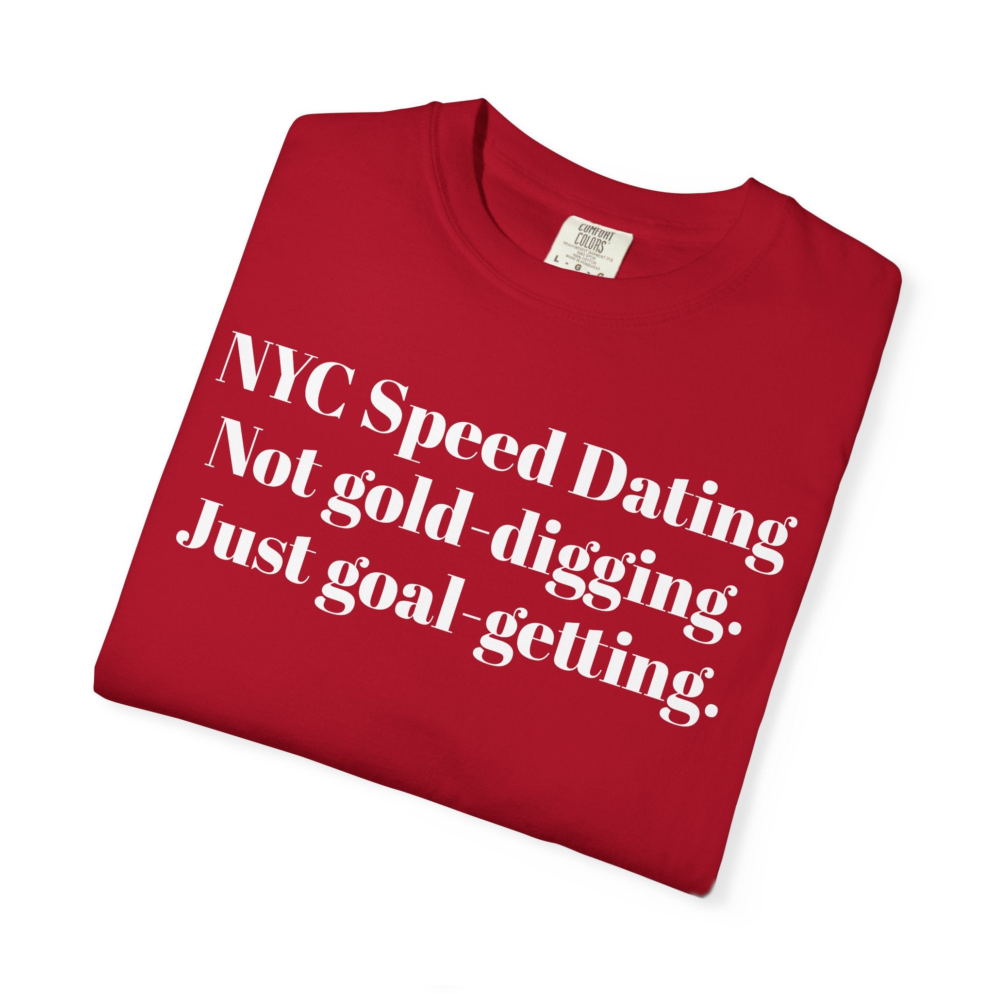 NYC Speed Dating Not gold-digging. Just goal-getting.
