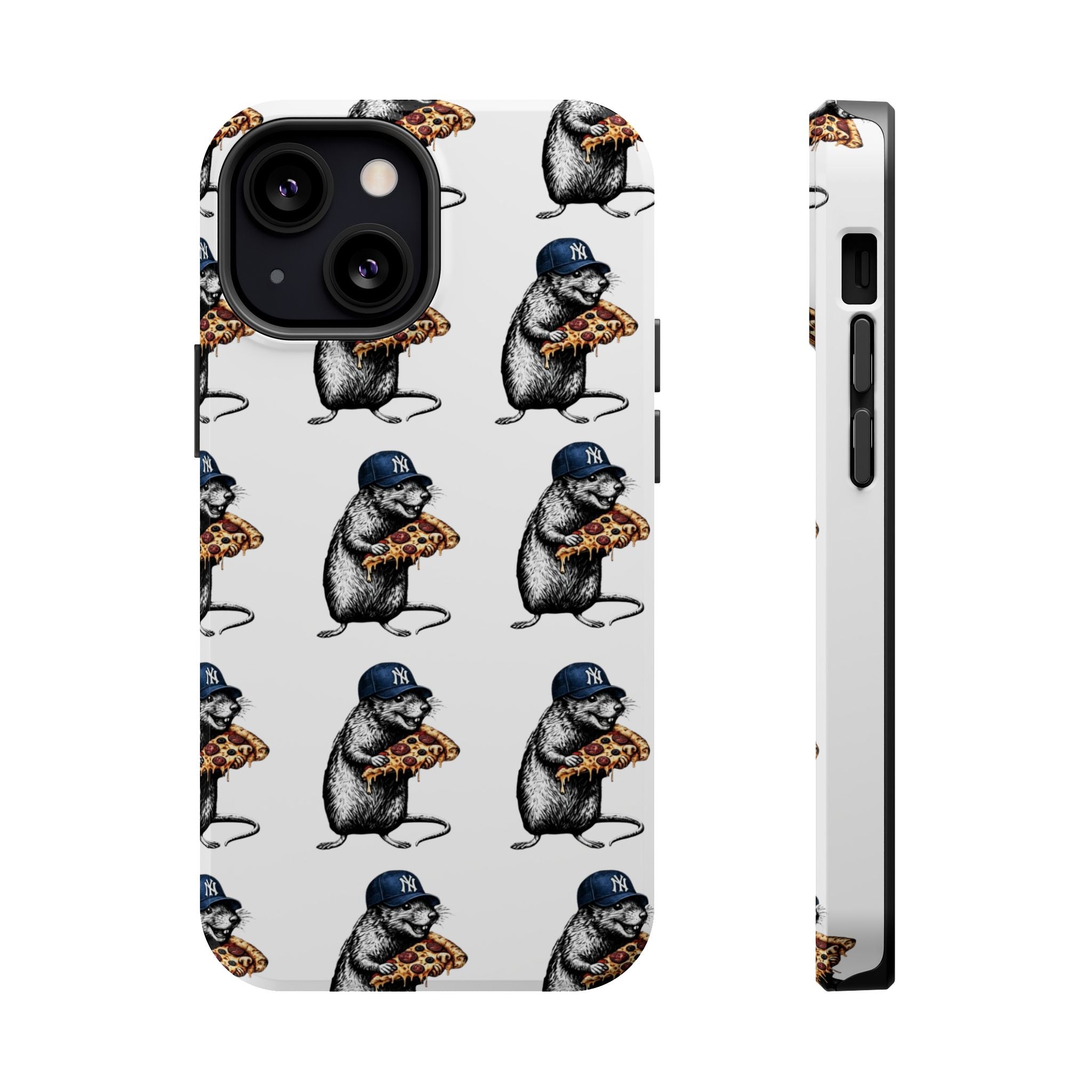 NY Pizza-Loving Rat Magnetic Phone Case