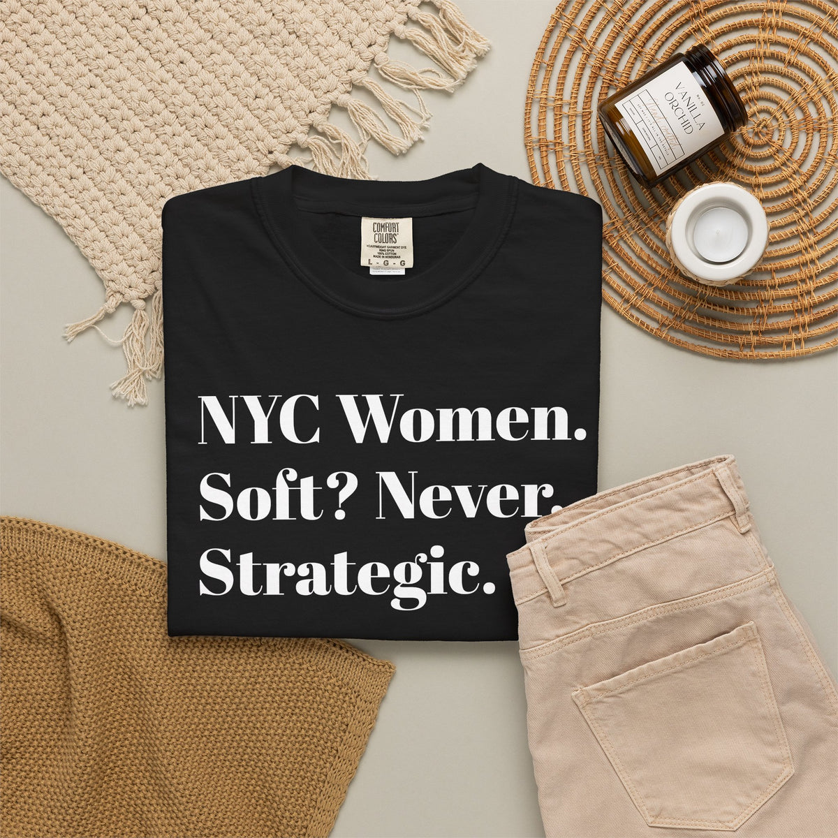 NYC Women Soft? No. Strategic. Tee Shirt