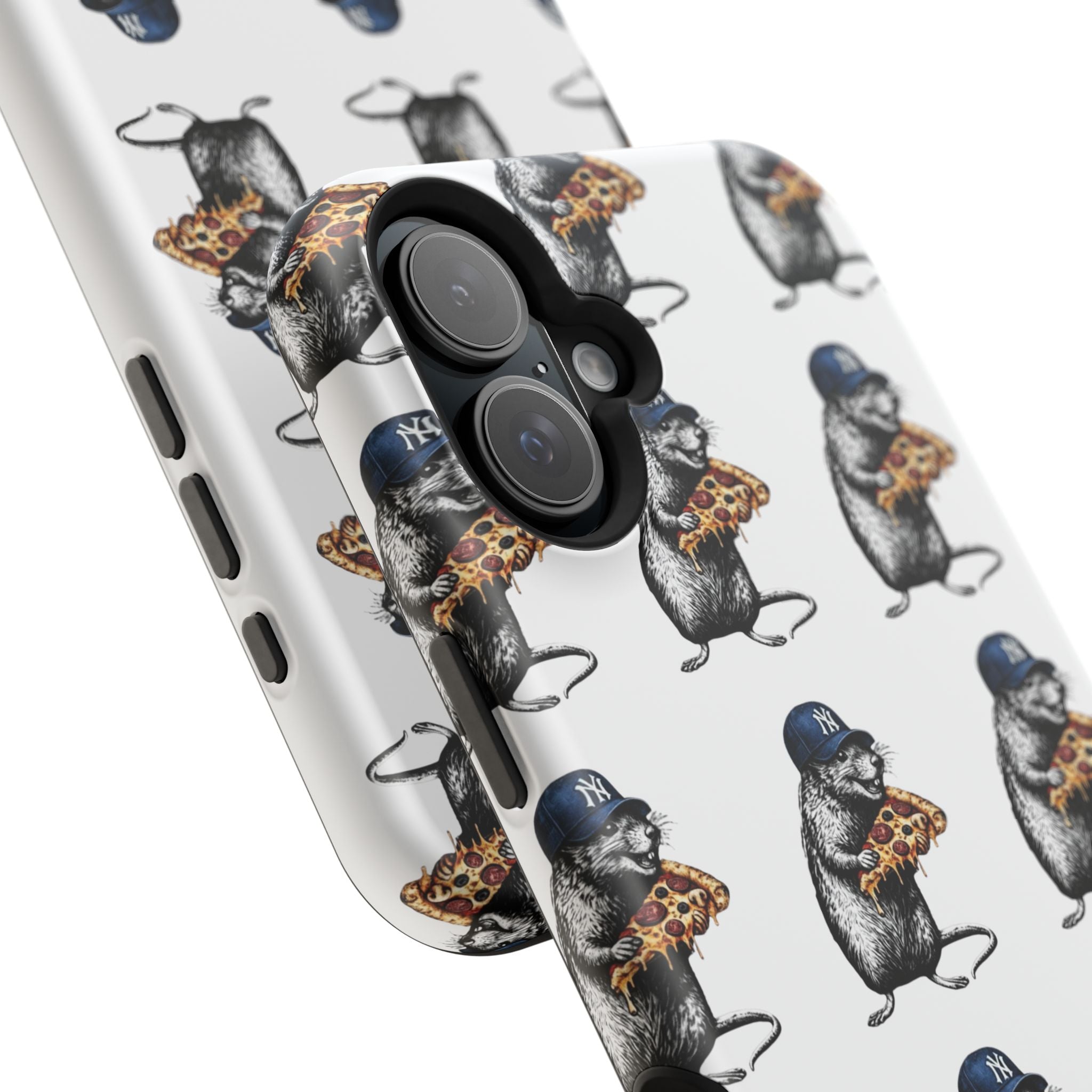 NY Pizza-Loving Rat Magnetic Phone Case