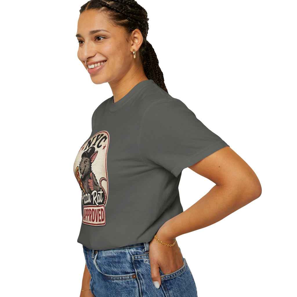 Pizza Rat Approved T-Shirt — NYC Vintage Pizza Lover Tee