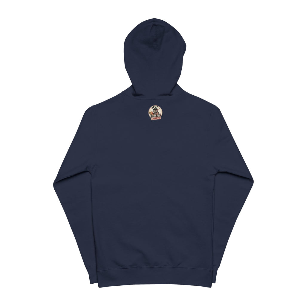 NYC Distressed Zip-Up Hoodie — Vintage New York Graphic Hoodie