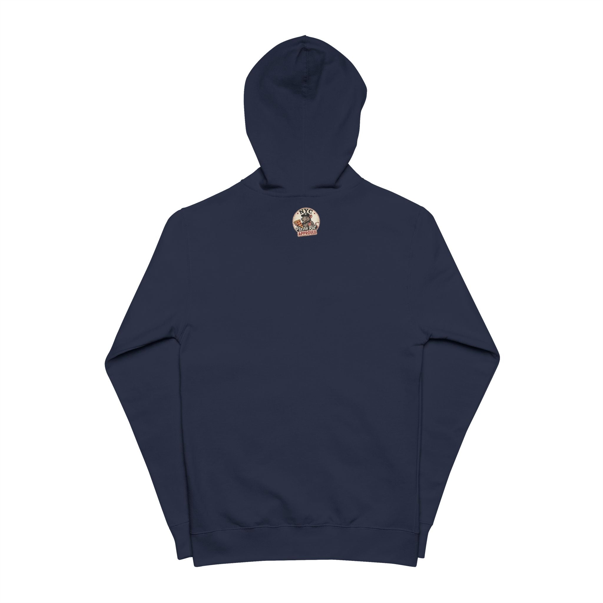 NYC Distressed Zip-Up Hoodie — Vintage New York Graphic Hoodie