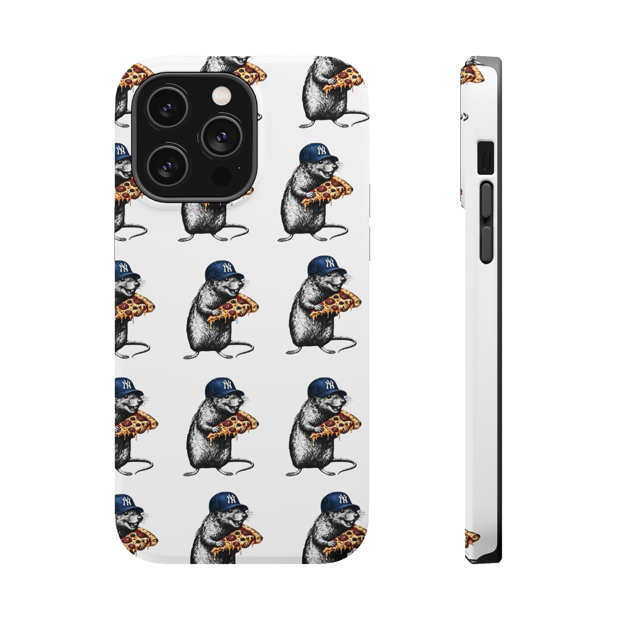 NY Pizza-Loving Rat Magnetic Phone Case