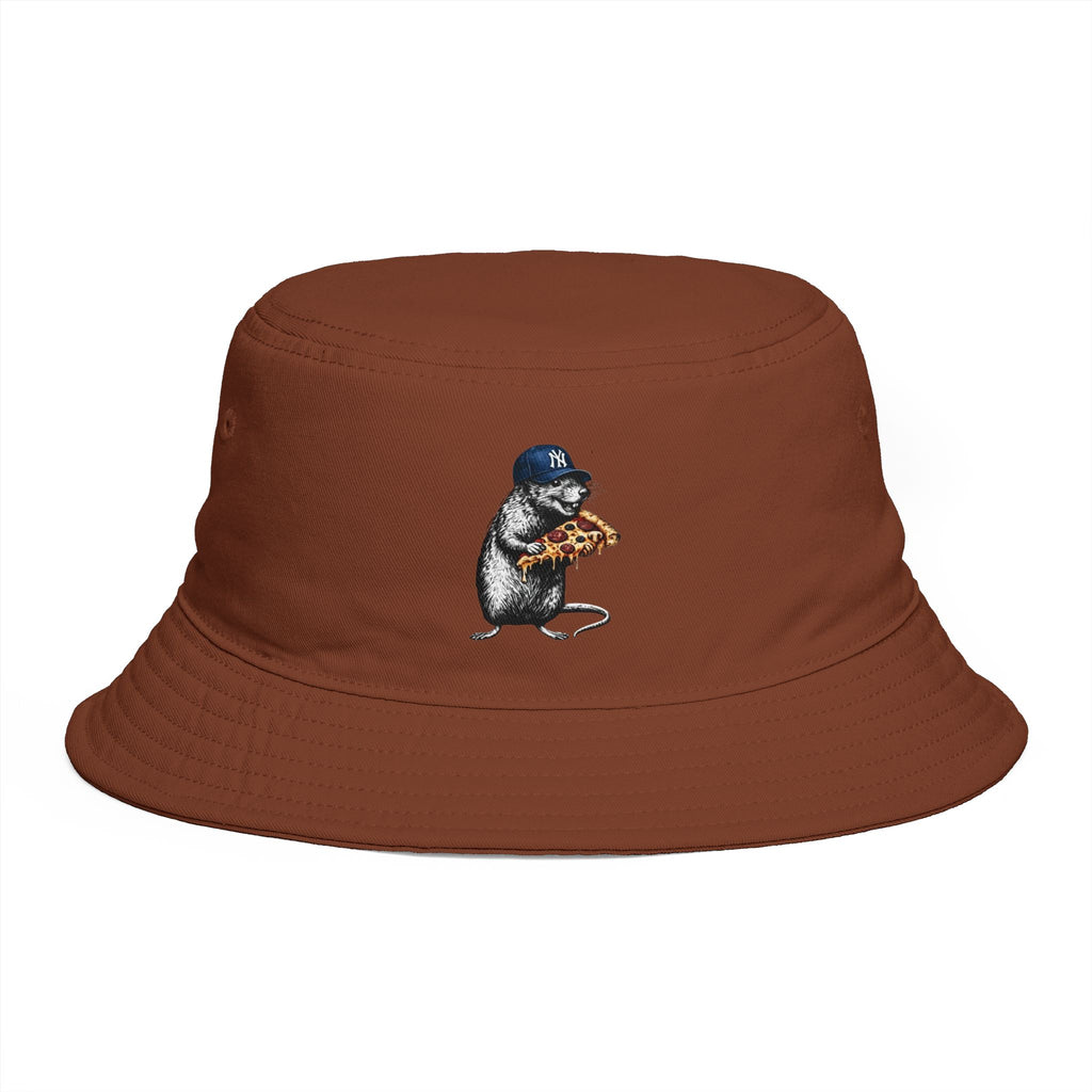 Pizza Rat Bucket Hat - NYC Fashion Pizza Rat