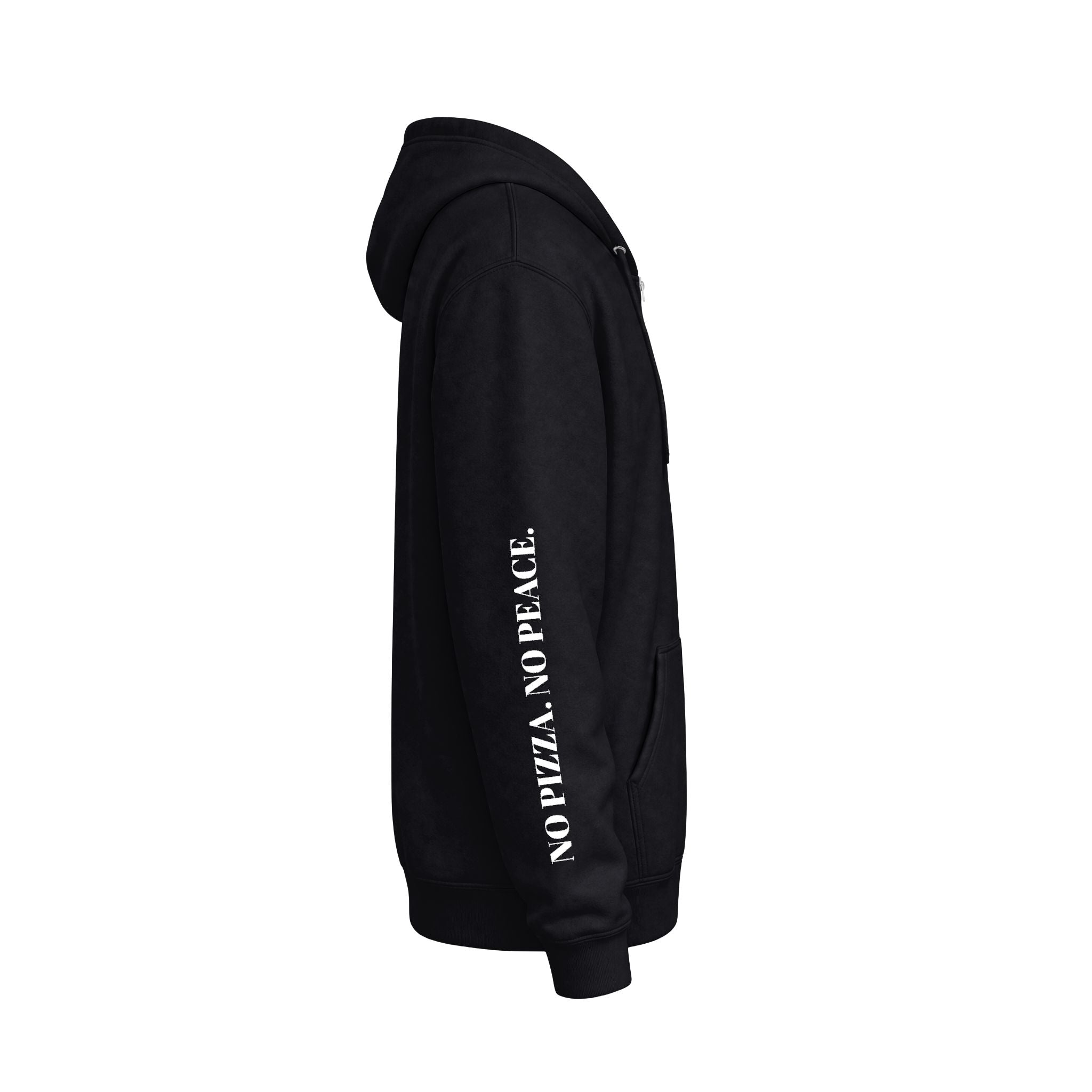 NYC Distressed Zip-Up Hoodie — Vintage New York Graphic Hoodie