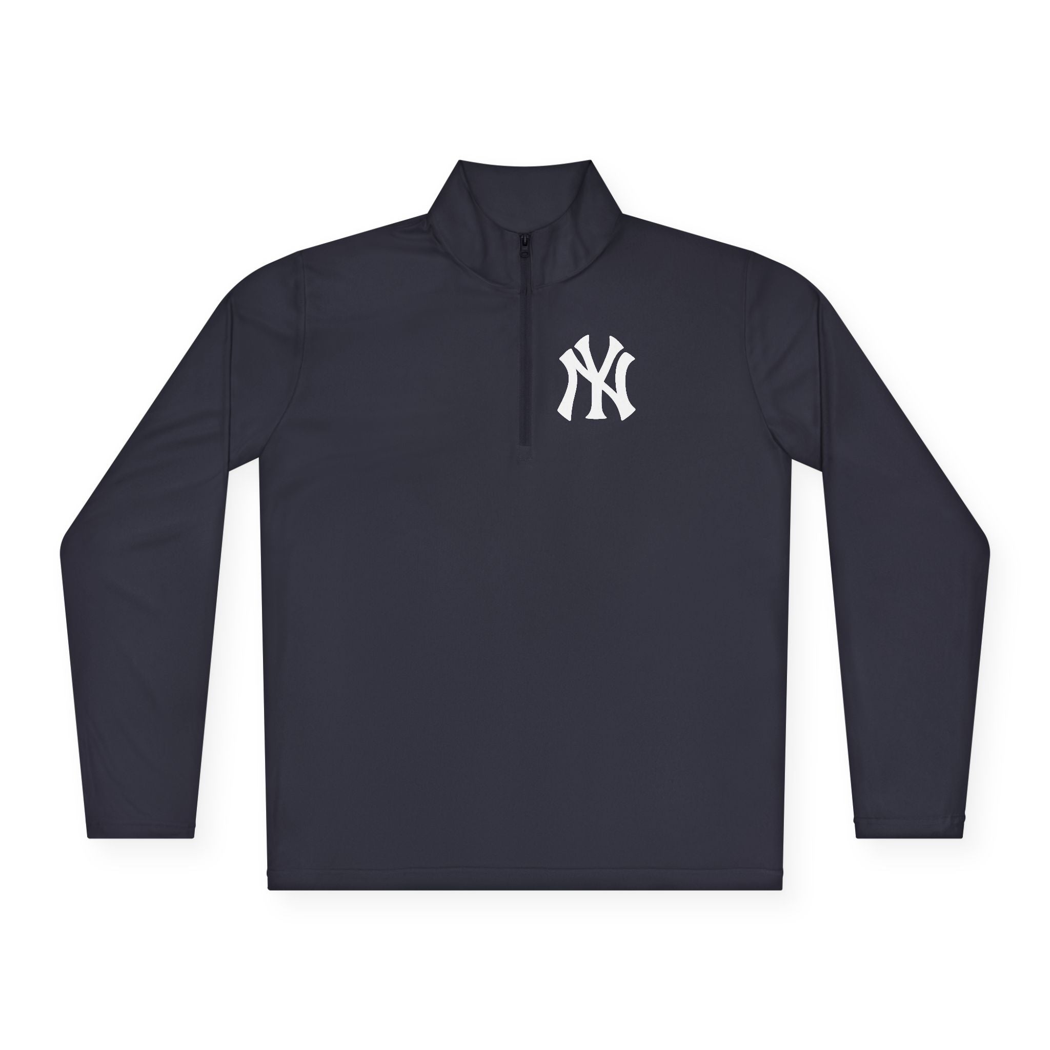 NY Yankee - Quarter-Zip Pullover with Chest Logo