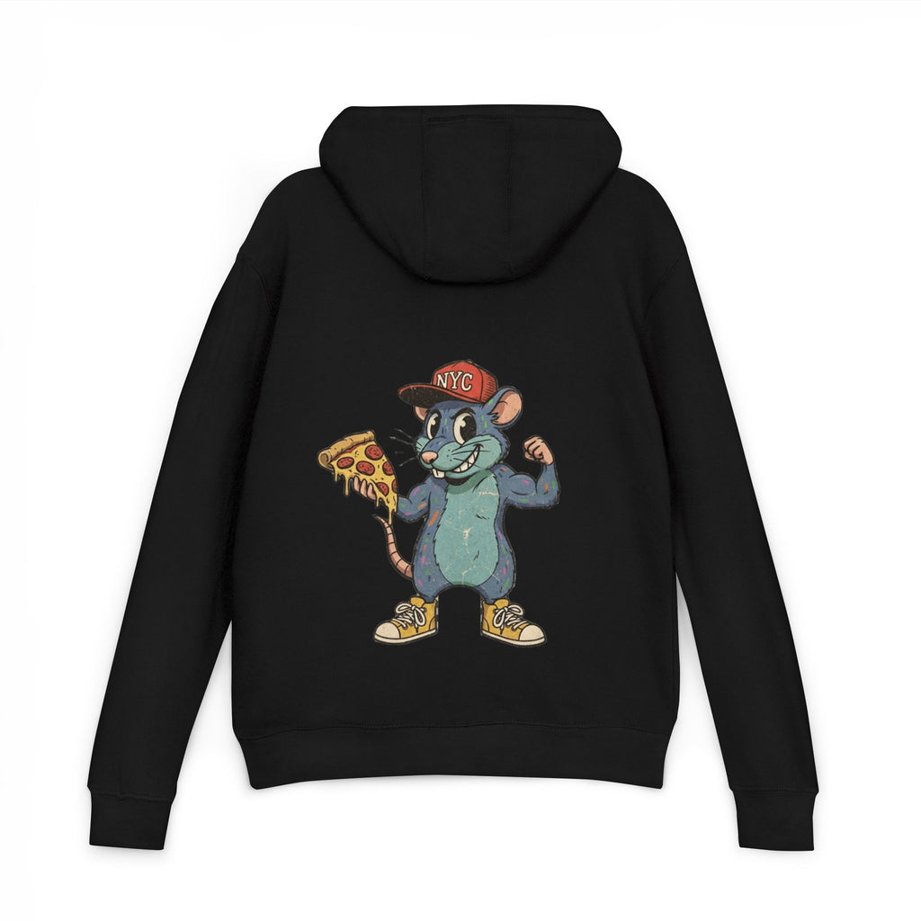 Happy New York City Pizza Rat Hoodie