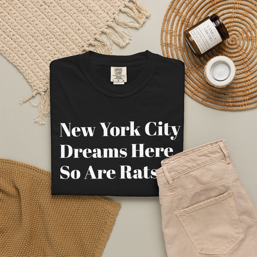 New York City - Dreams Here - So Are Rats - Tee Shirt