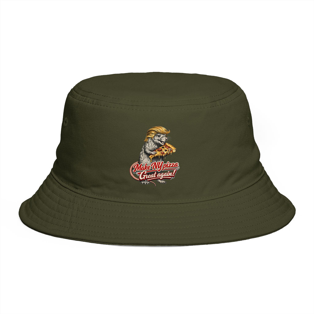 Bucket Hat — Retro Fishing Lure Graphic “Catch Again!” Cap