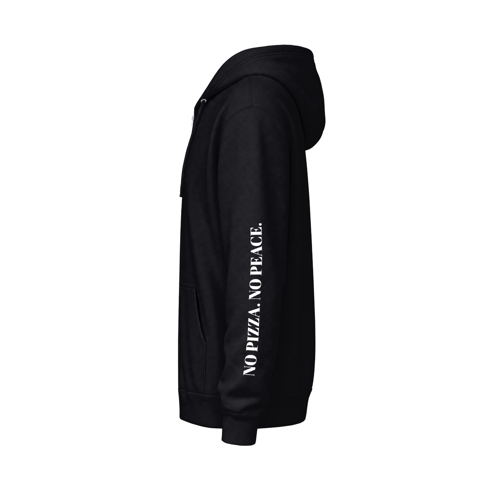 NYC Distressed Zip-Up Hoodie — Vintage New York Graphic Hoodie