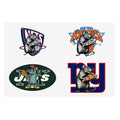 Sports Mascot Sticker Sheet — Retro Rat Designs (4-Pack)